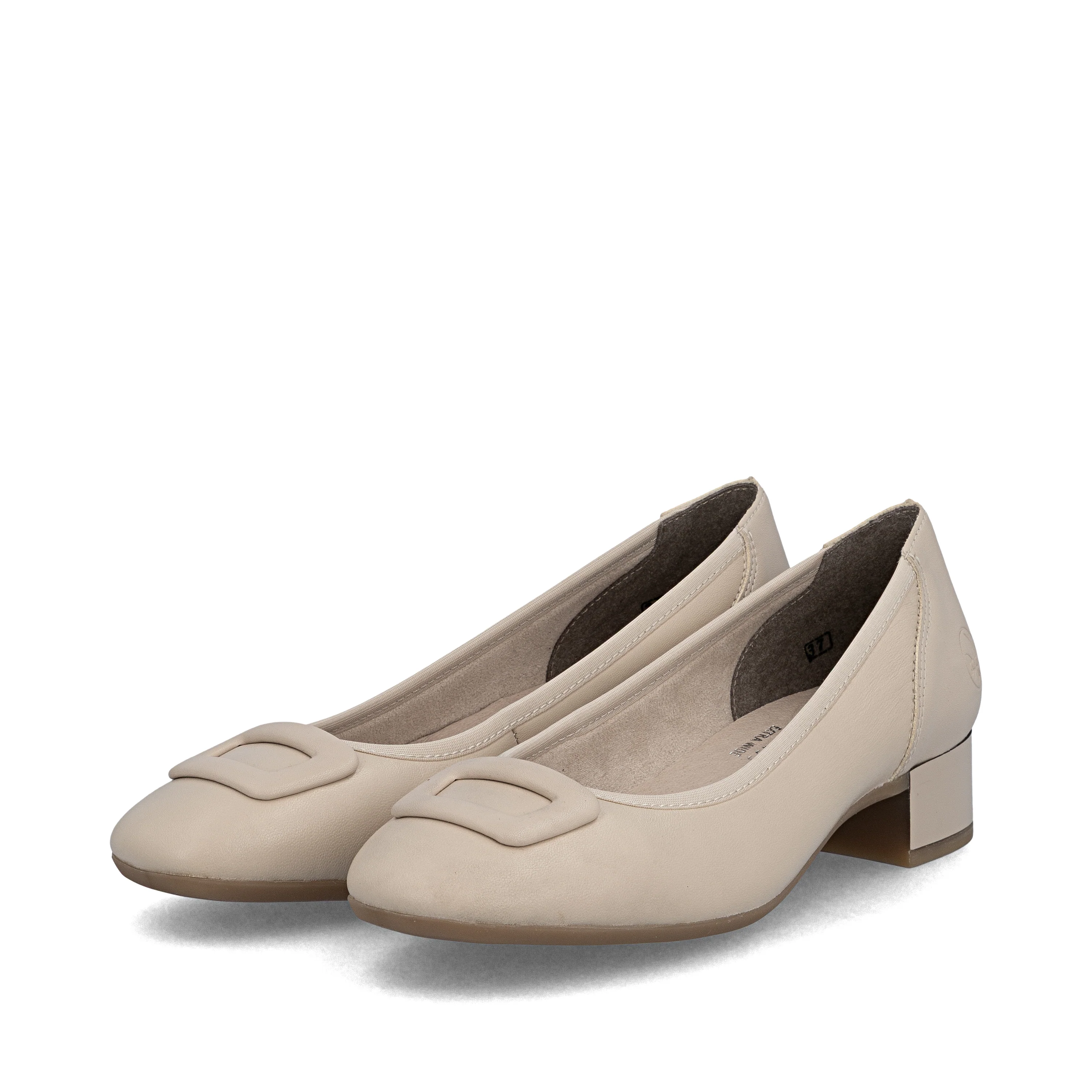 Rieker Women's Court Shoe - Beige | 43453-62 - Image 16