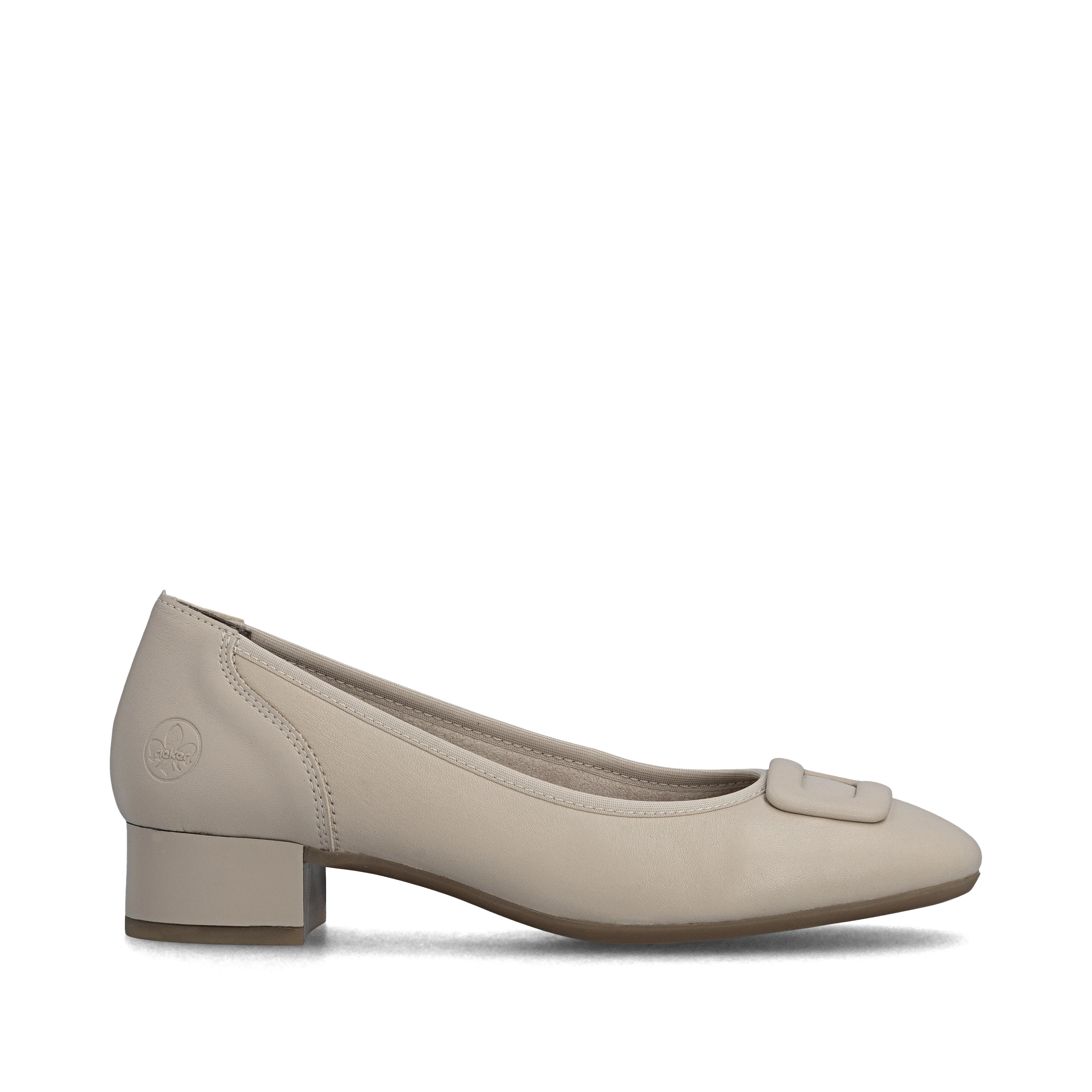 Rieker Women's Court Shoe - Beige | 43453-62 - Image 22