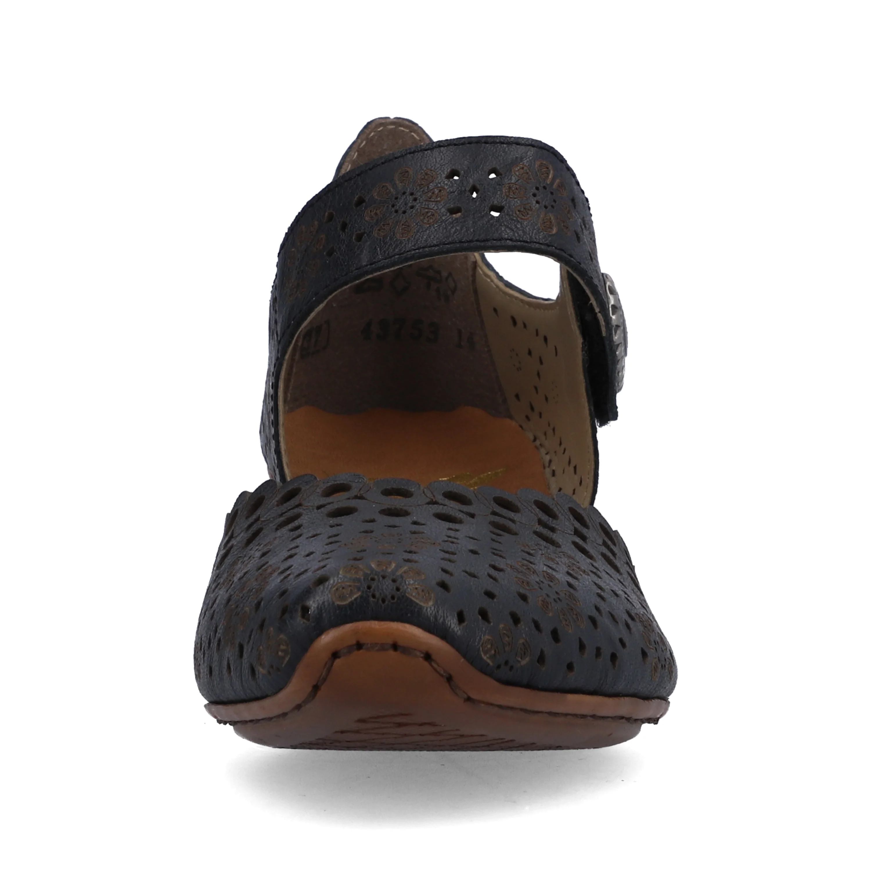 Rieker Women's Mary Jane Shoe - Blue | 43753-14 - Image 6