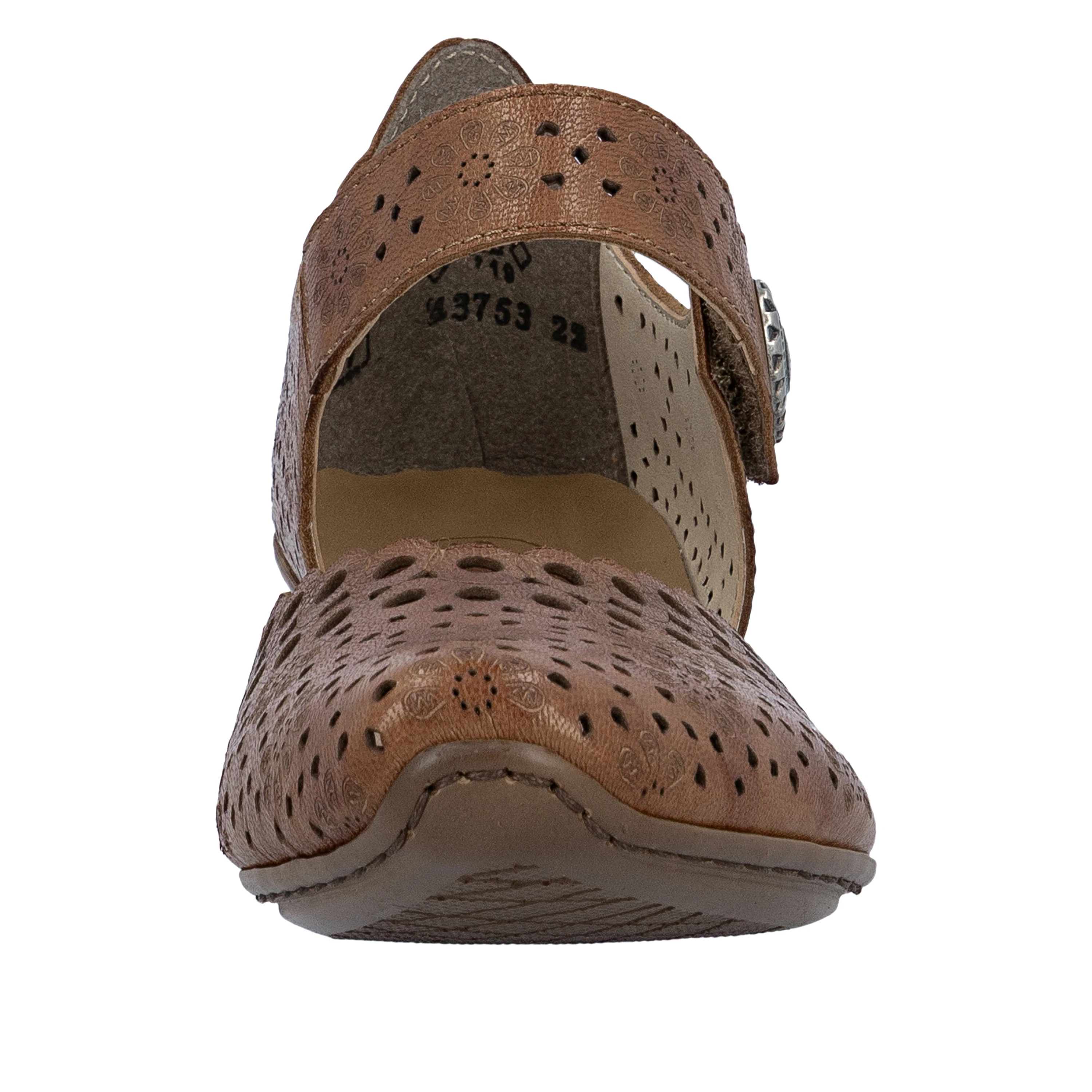 Rieker Women's Mary Jane Shoe - Brown | 43753-22 - Image 11