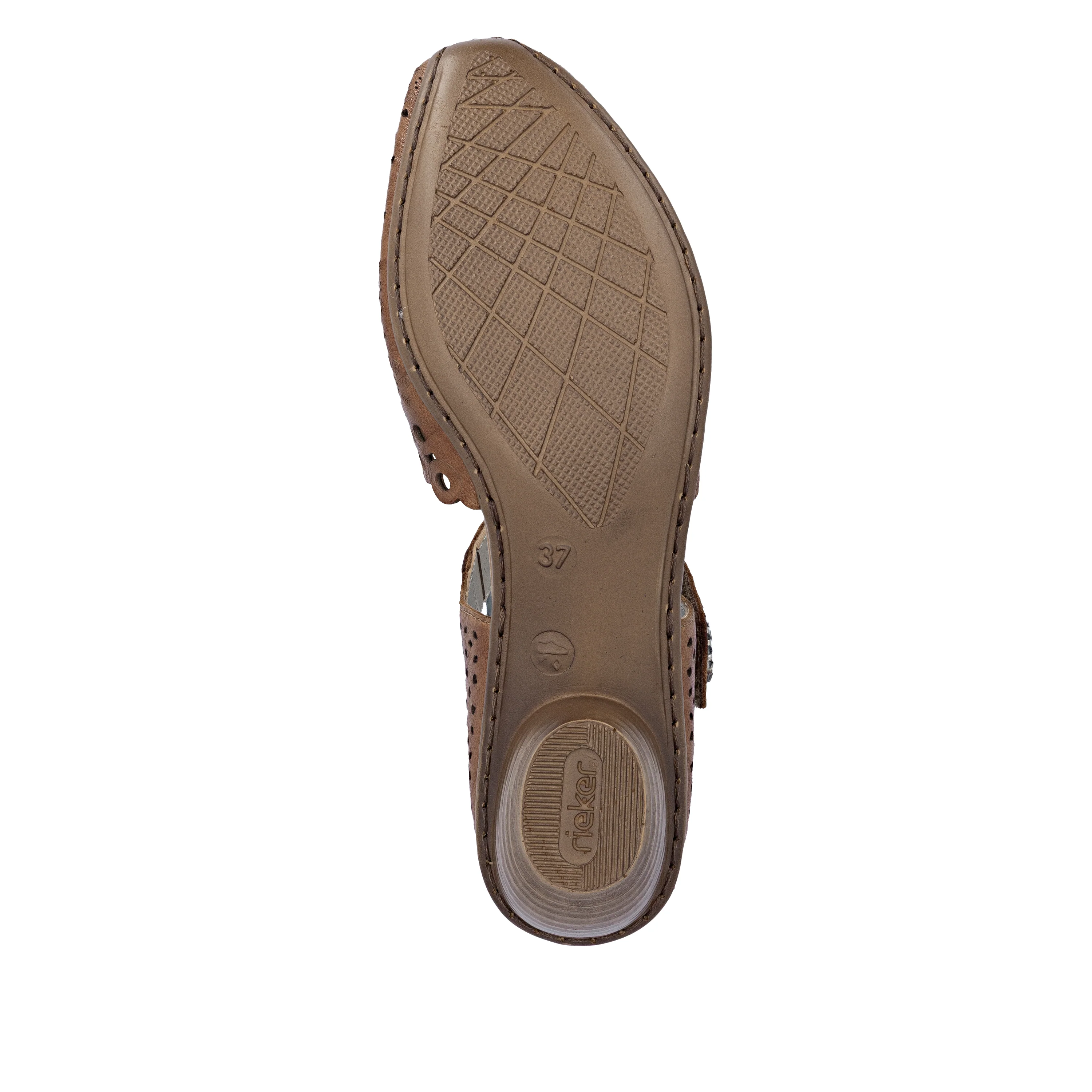 Rieker Women's Mary Jane Shoe - Brown | 43753-22 - Image 13