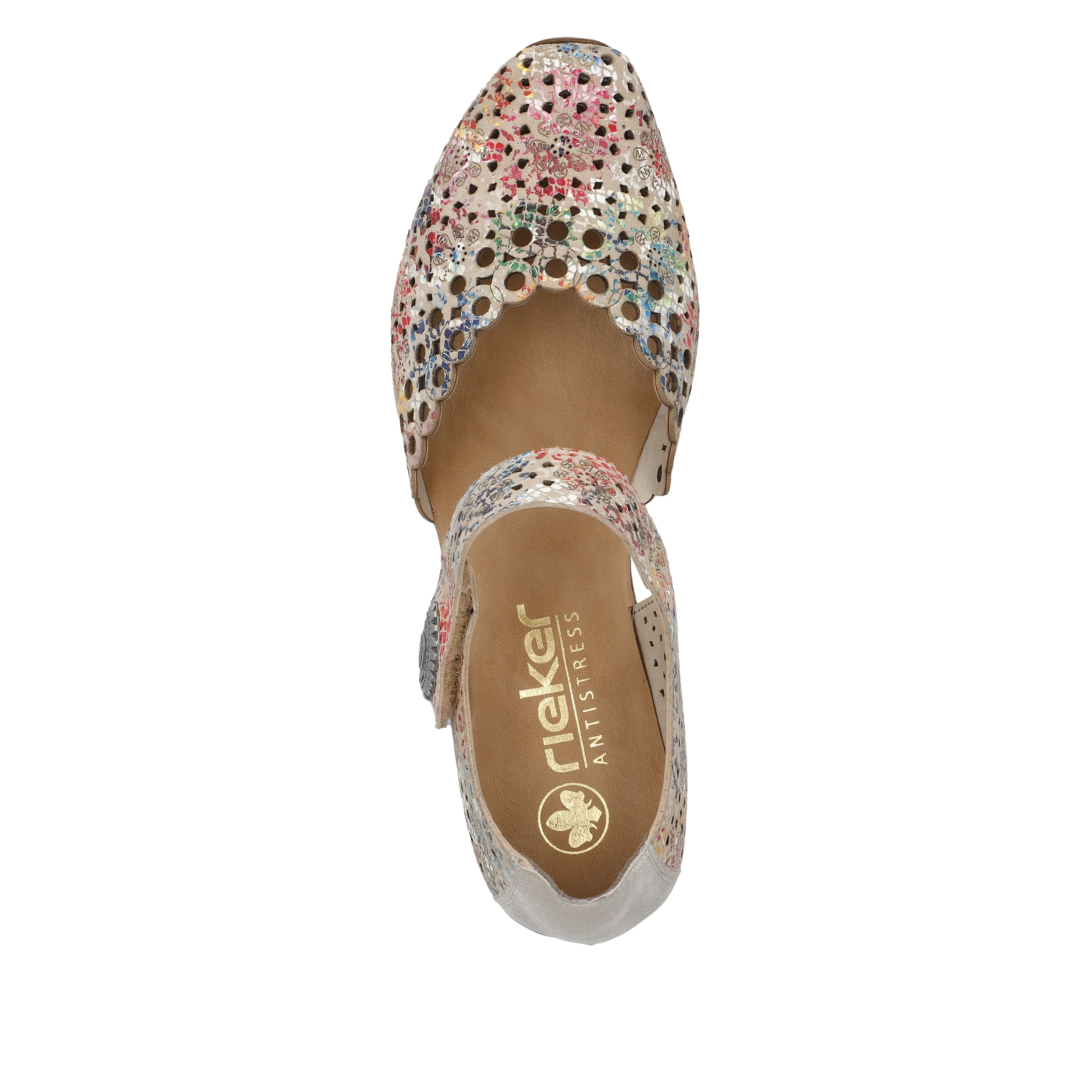 Rieker Women's Mary Jane Shoe - Multi | 43753-91 - Image 10