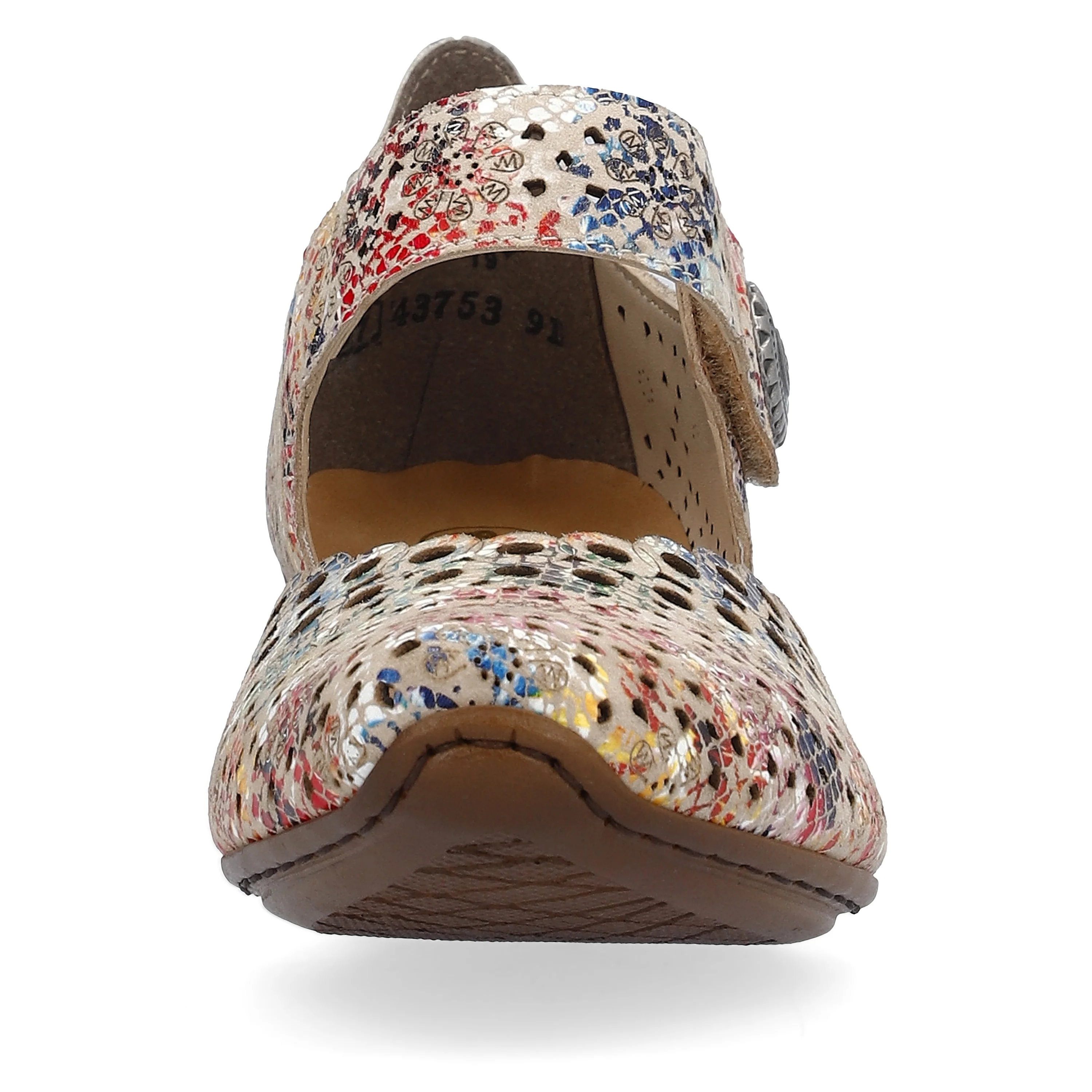 Rieker Women's Mary Jane Shoe - Multi | 43753-91 - Image 16