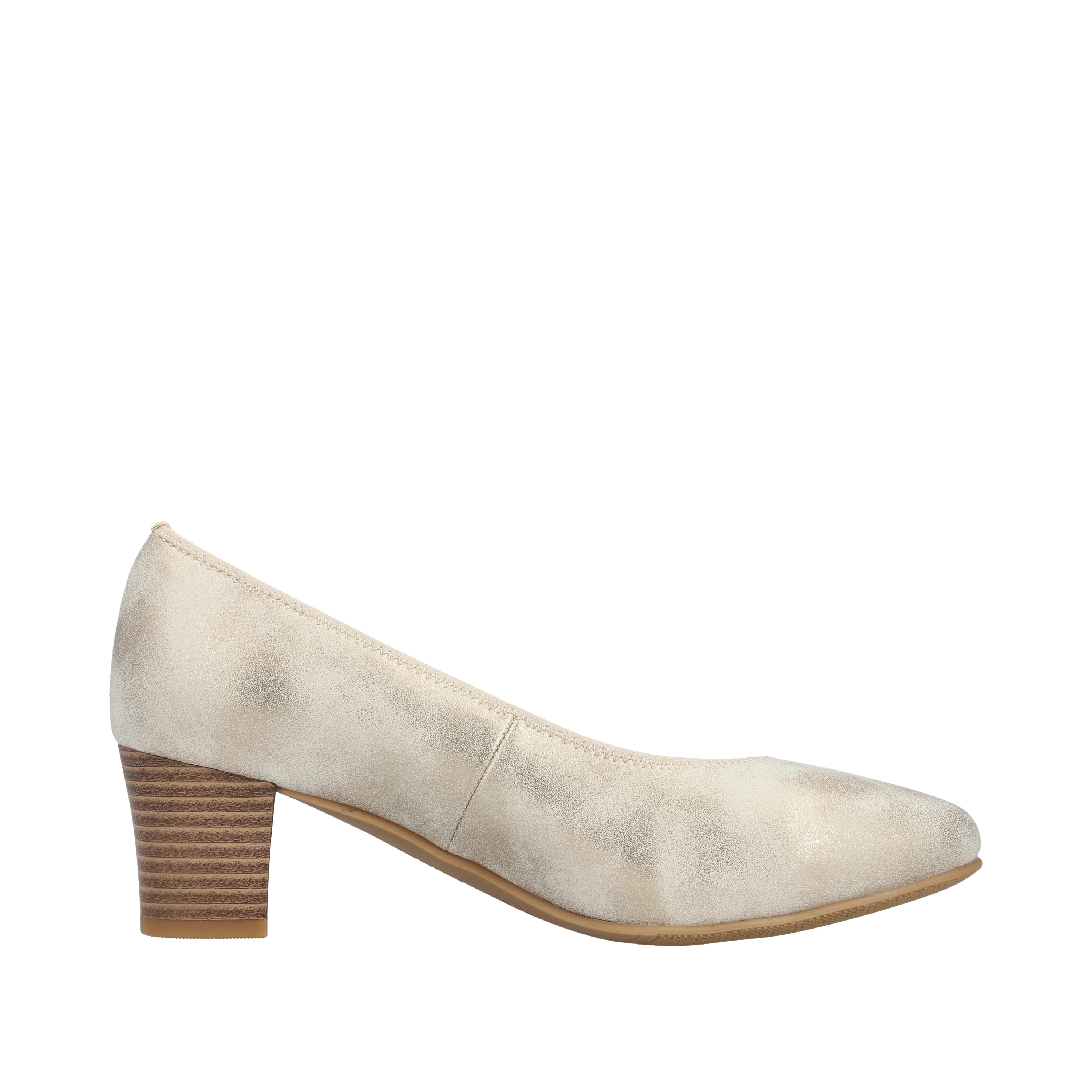 Rieker Women's Court Shoe - Silver/Platinum | 44650-91 - Image 3