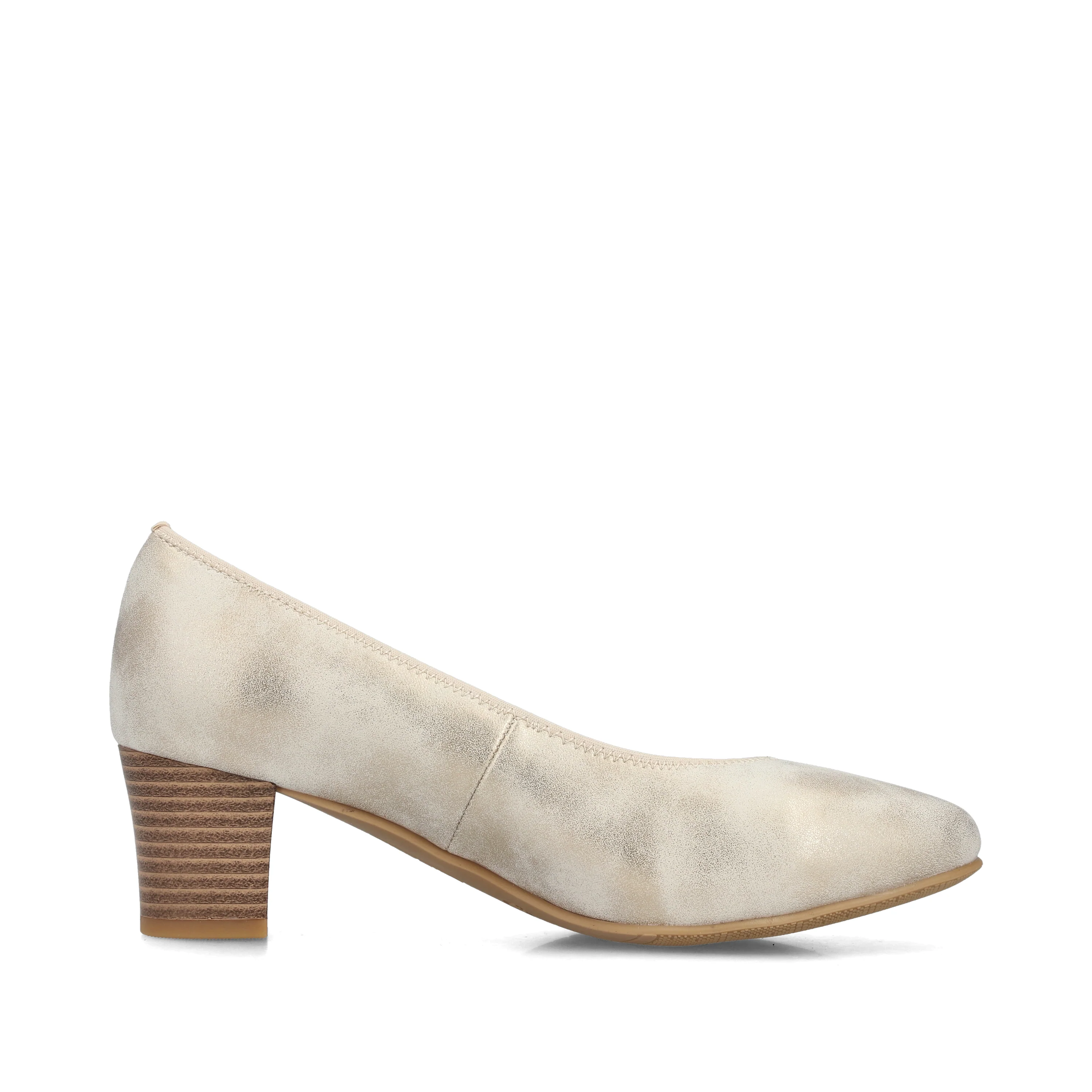Rieker Women's Court Shoe - Silver/Platinum | 44650-91 - Image 4