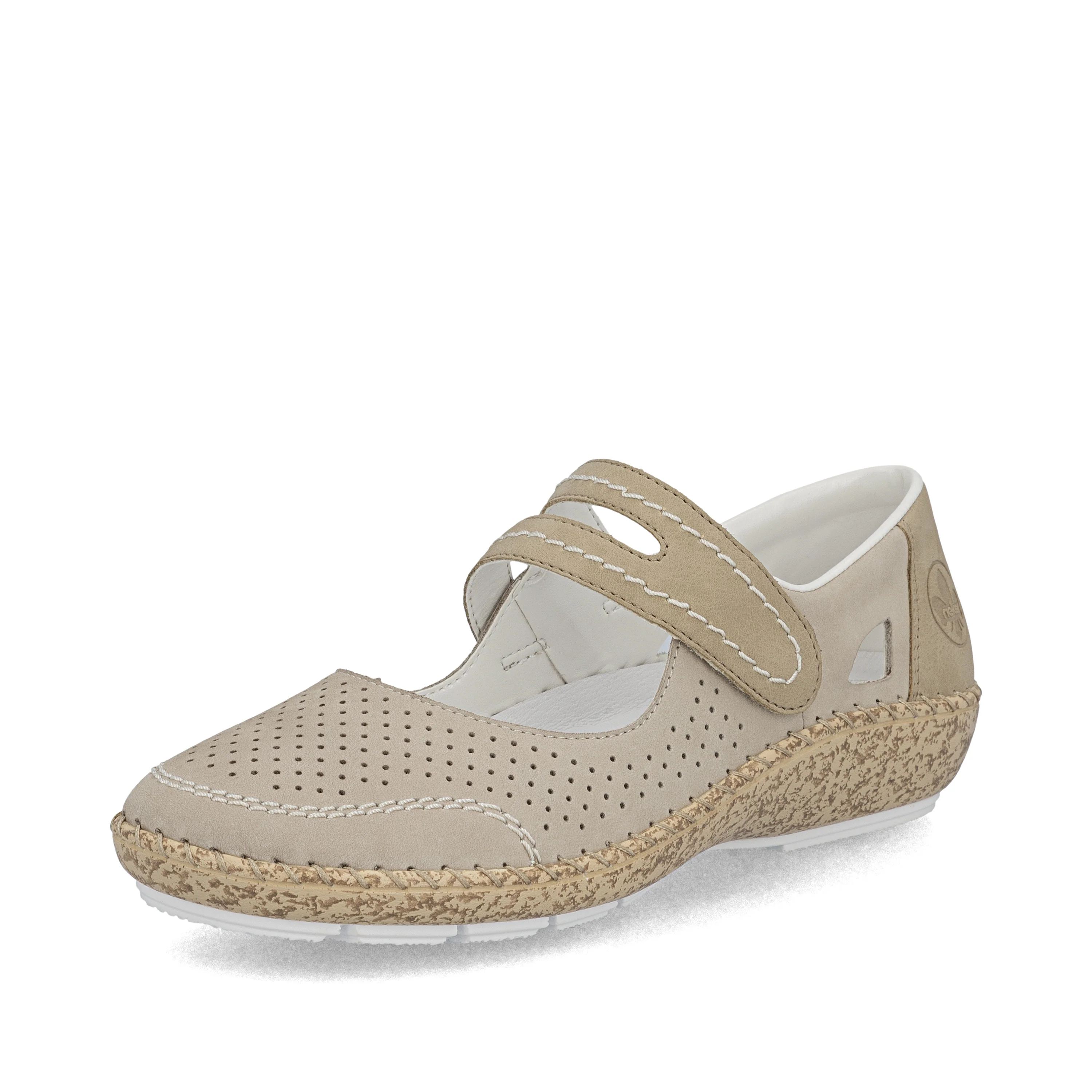 Rieker Women's Mary Jane Shoe - Grey | 44885-40