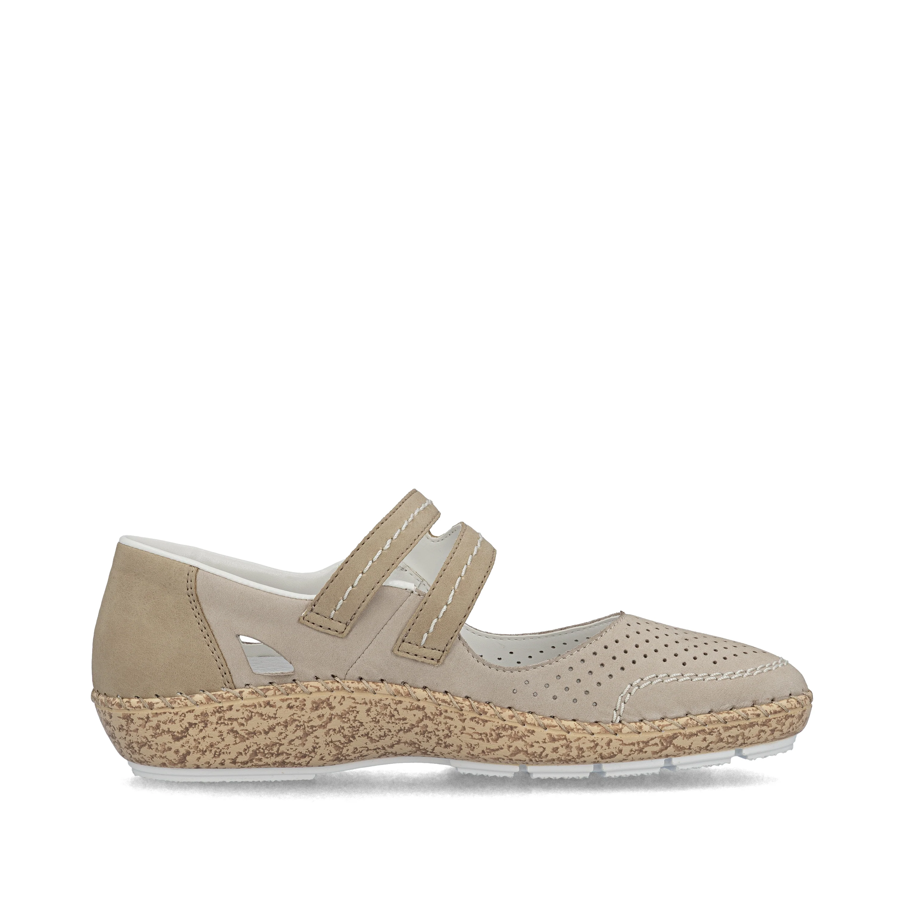 Rieker Women's Mary Jane Shoe - Grey | 44885-40 - Image 2
