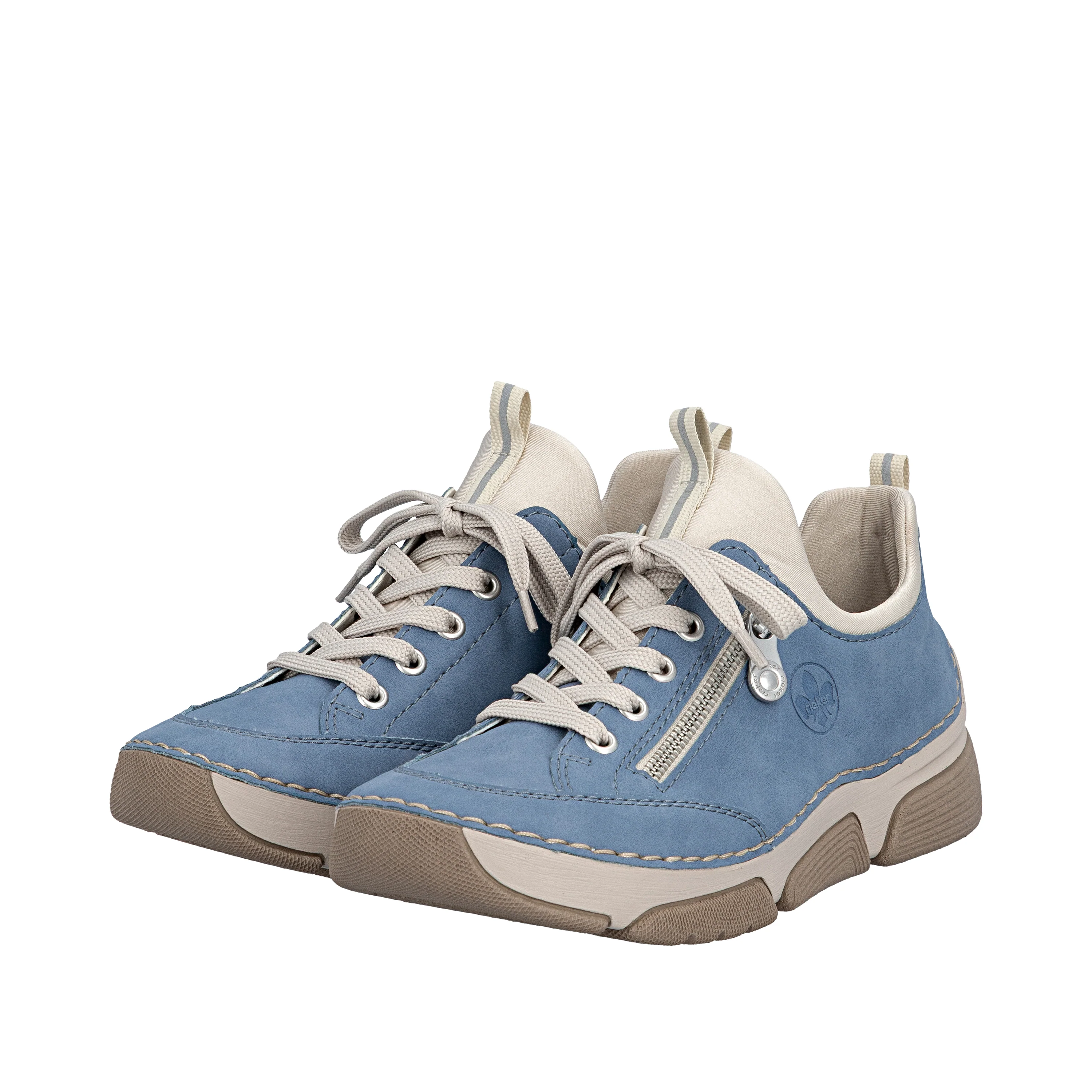Rieker Women's Slip-on Shoe - Blue | 45973-14 - Image 15