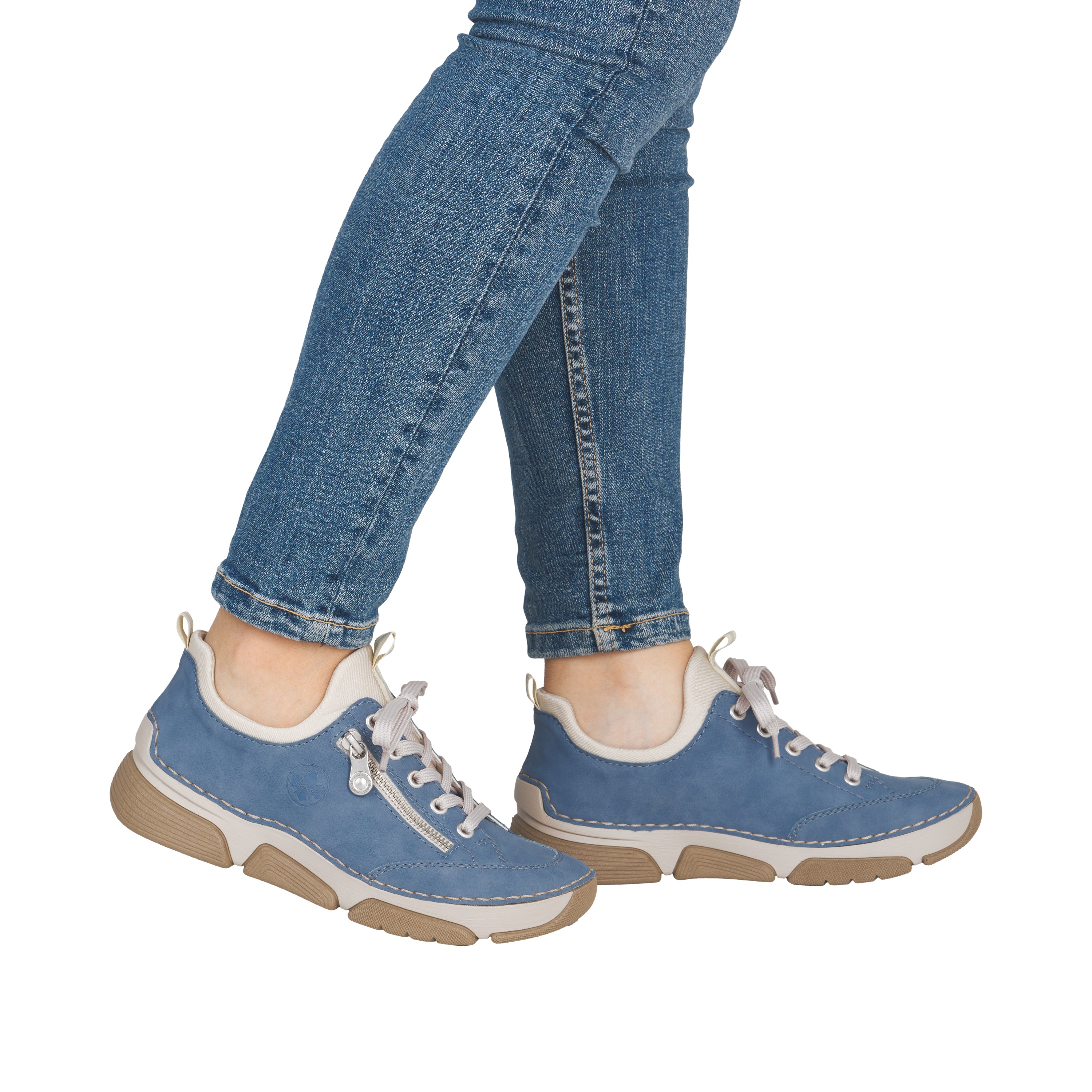 Rieker Women's Slip-on Shoe - Blue | 45973-14 - Image 19