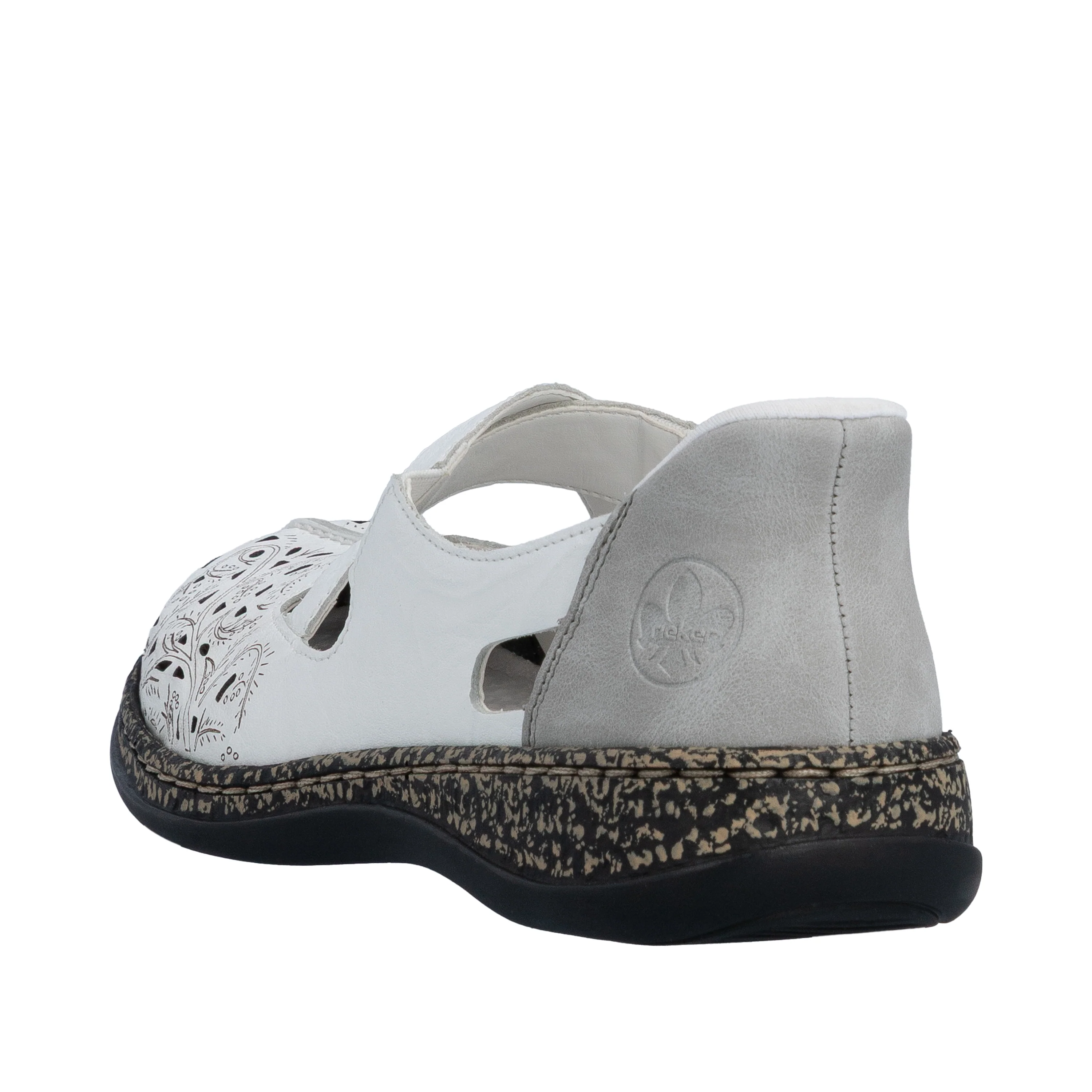 Rieker Women's Casual Shoe - White | 46352-80 - Image 5