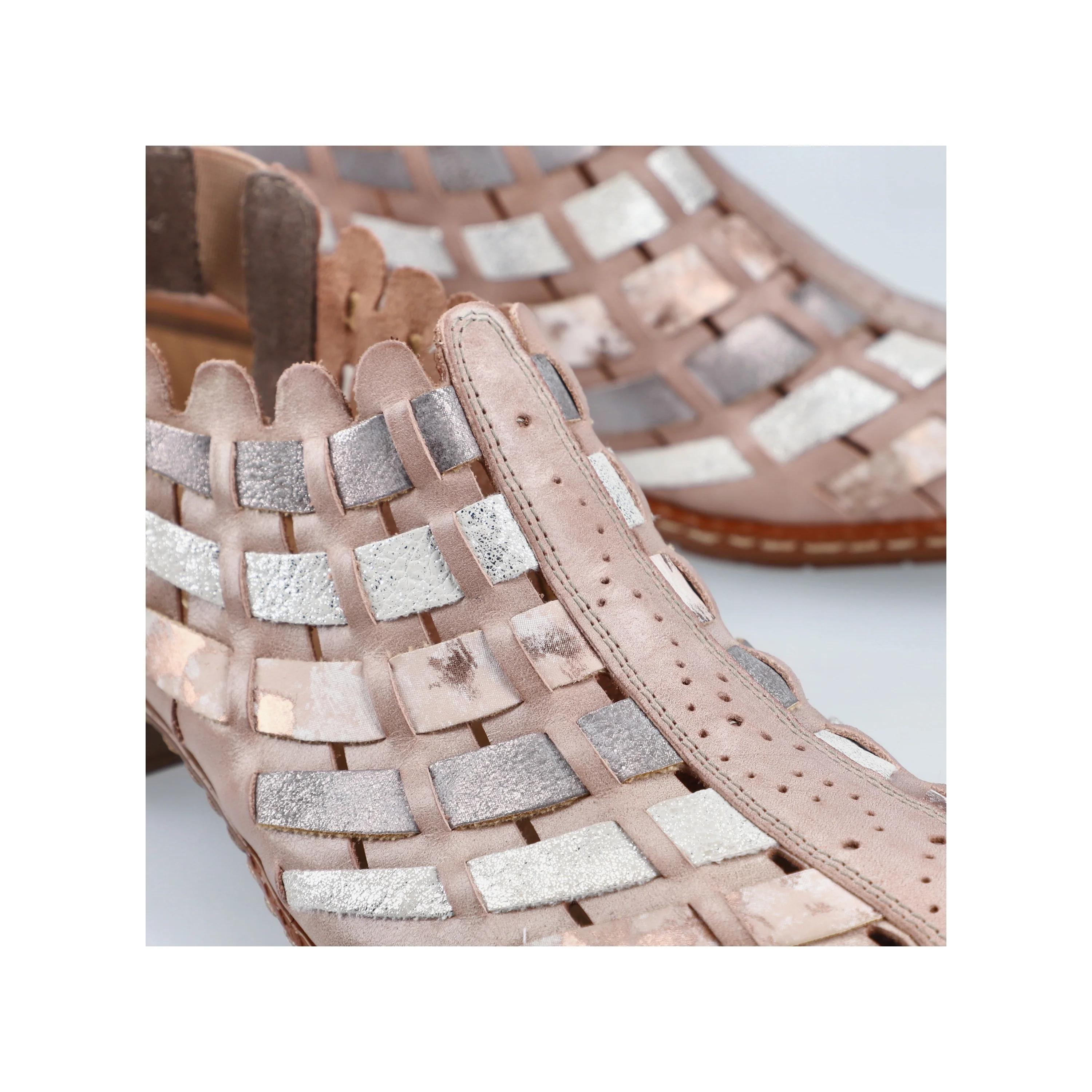 Rieker Women's Slingback Shoe - Beige | 46778-64 - Image 13