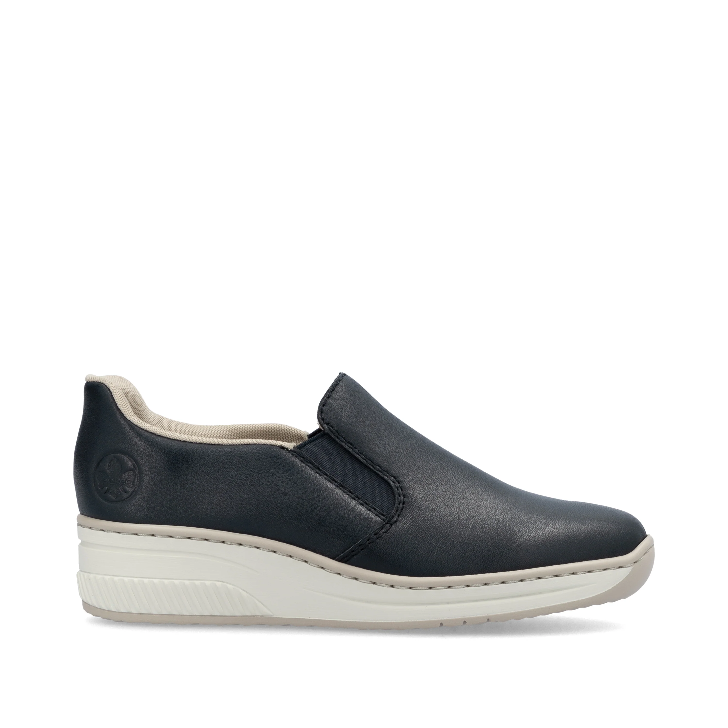 Rieker Women's Casual Slip-on Shoe - Blue | 48761-14 - Image 11