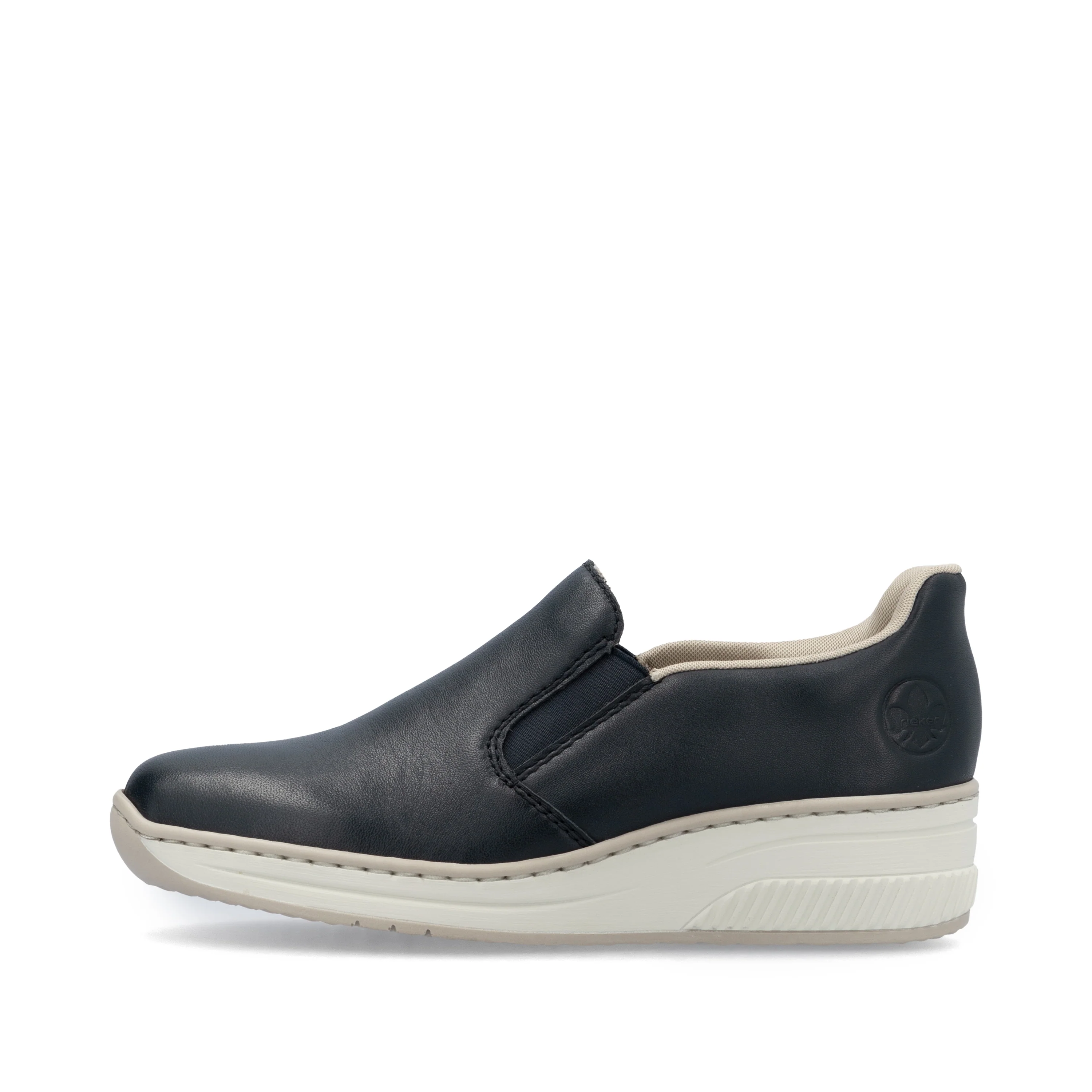 Rieker Women's Casual Slip-on Shoe - Blue | 48761-14 - Image 5