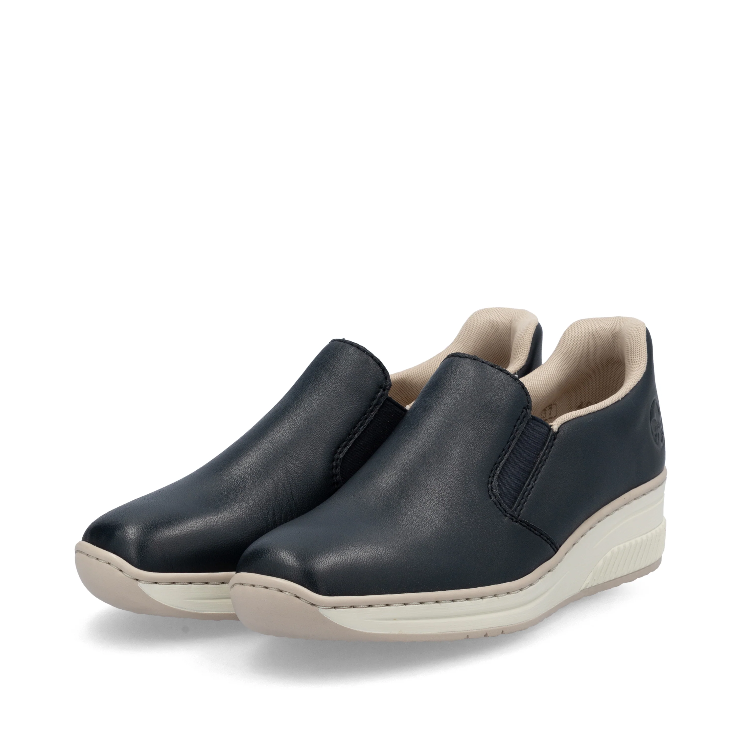 Rieker Women's Casual Slip-on Shoe - Blue | 48761-14 - Image 8