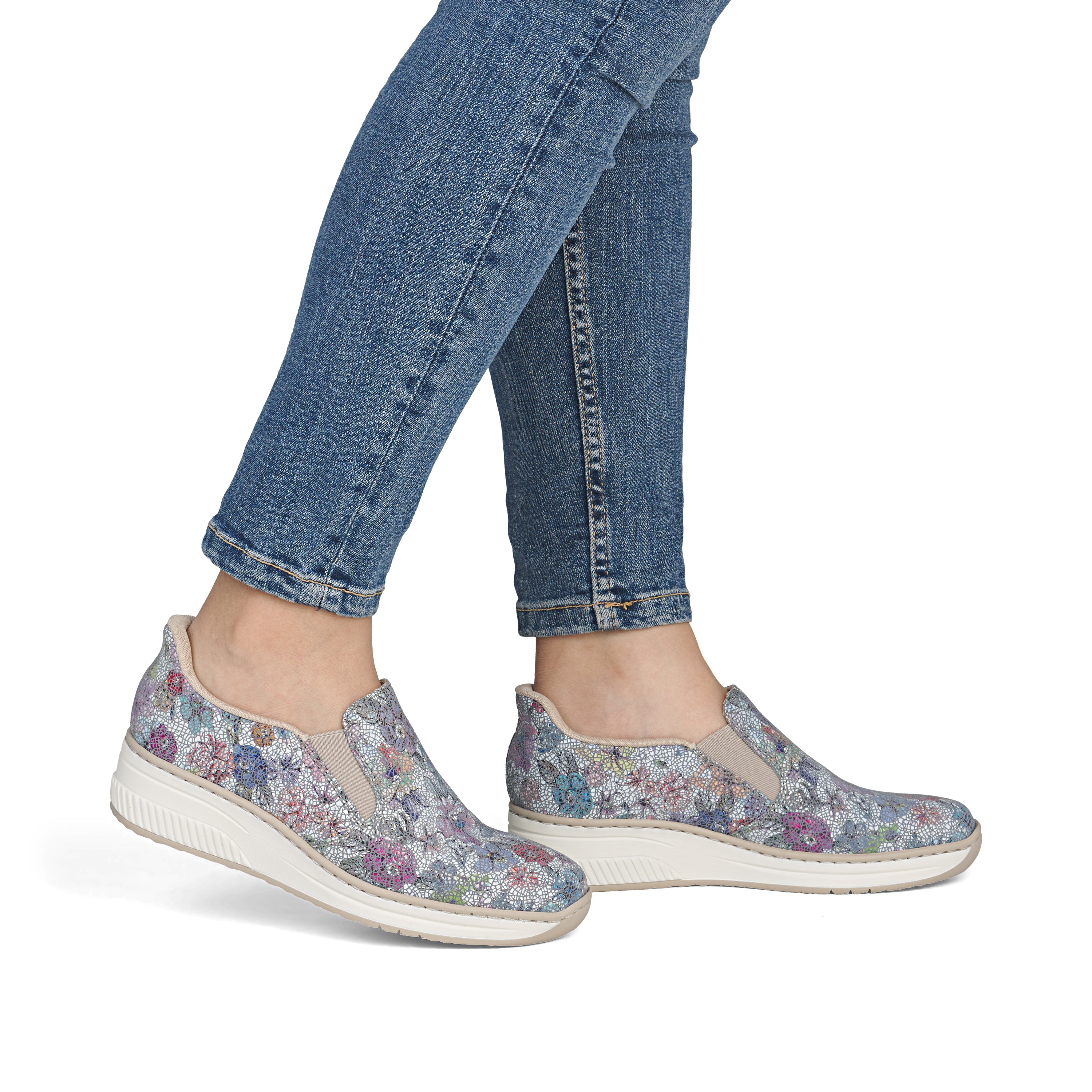 Rieker Women's Casual Slip-on Shoe - Multi | 48761-91 - Image 20