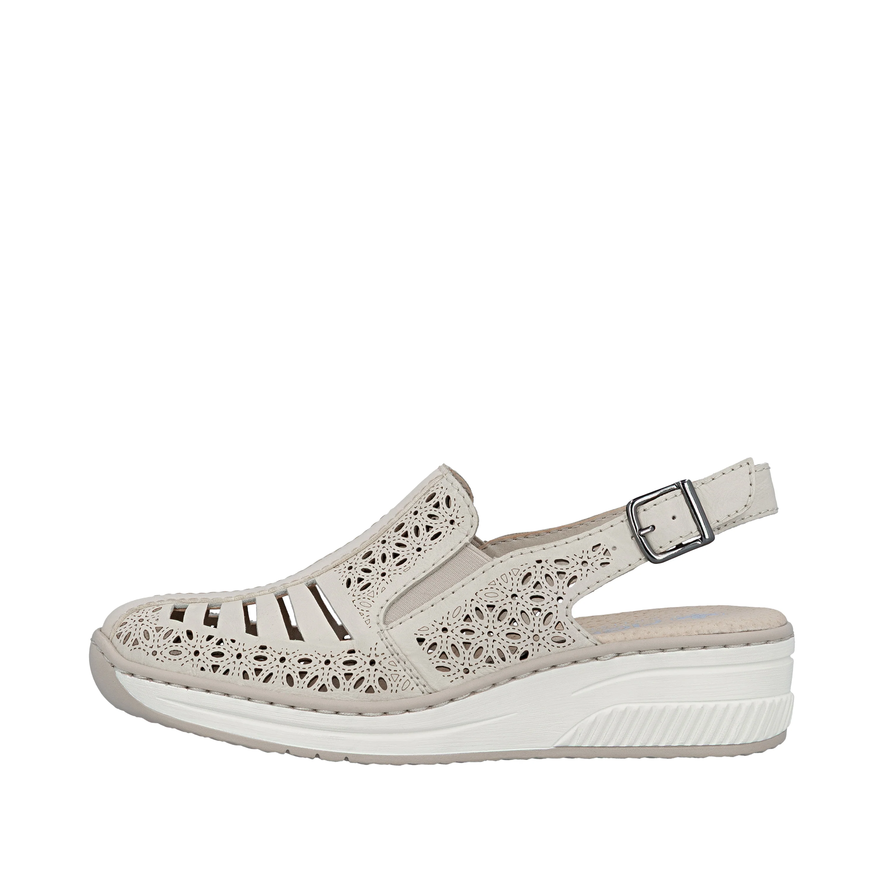 Rieker Women's Slingback Shoe - Beige | 48763-60 - Image 9