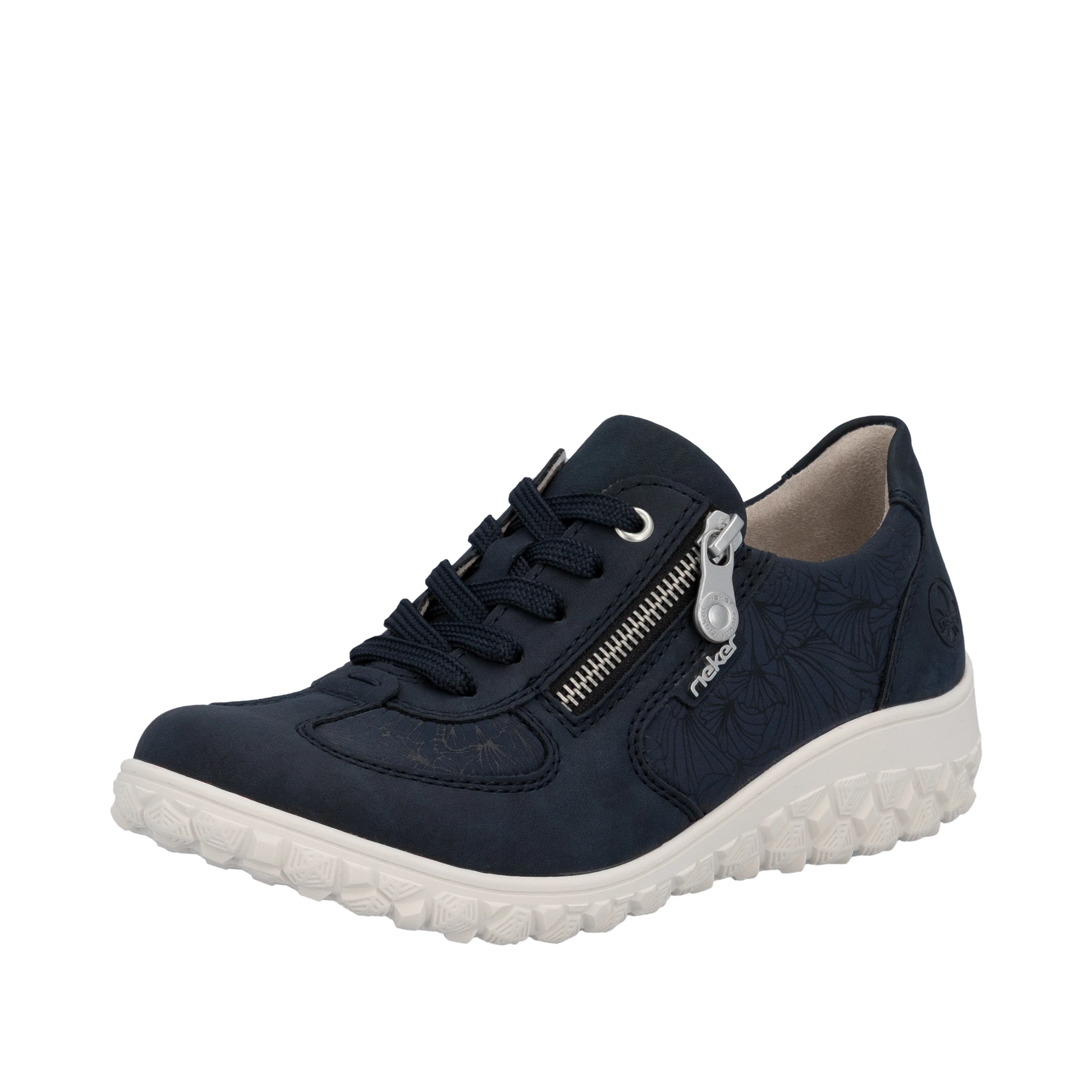 Rieker Women's Casual Lace-up Shoe - Blue | 59501-14