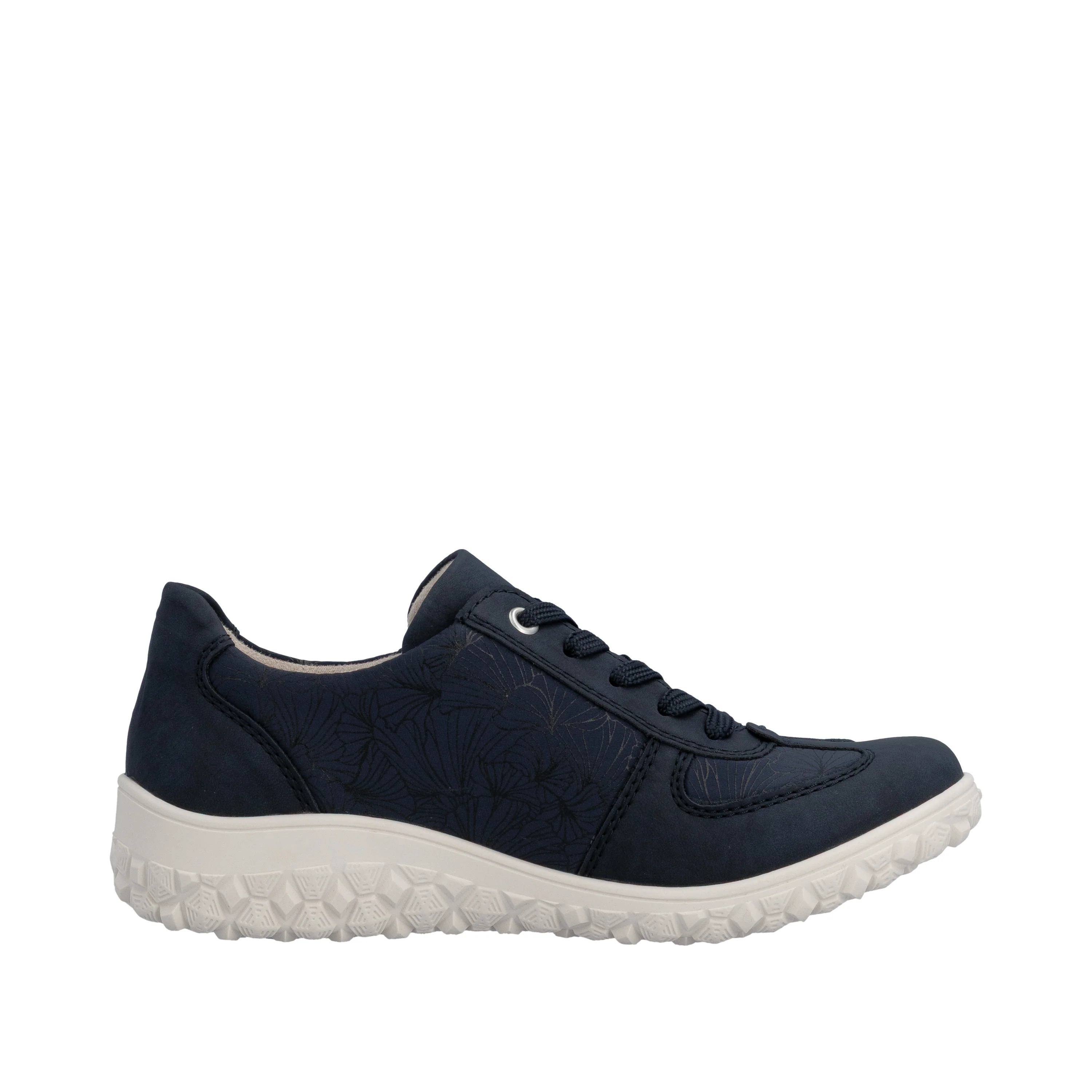 Rieker Women's Casual Lace-up Shoe - Blue | 59501-14 - Image 3