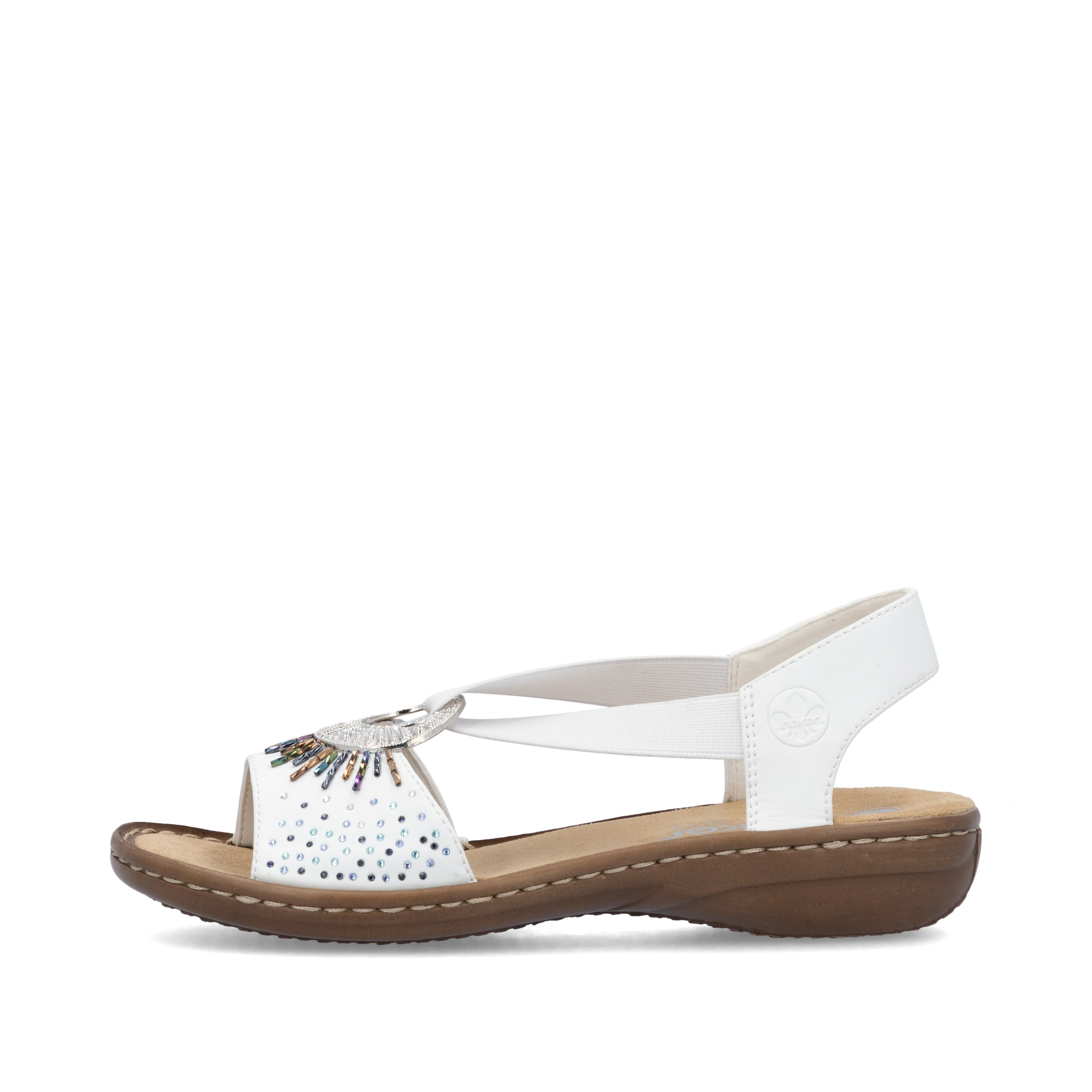Rieker Women's Sandal - White | 60880-80 - Image 12