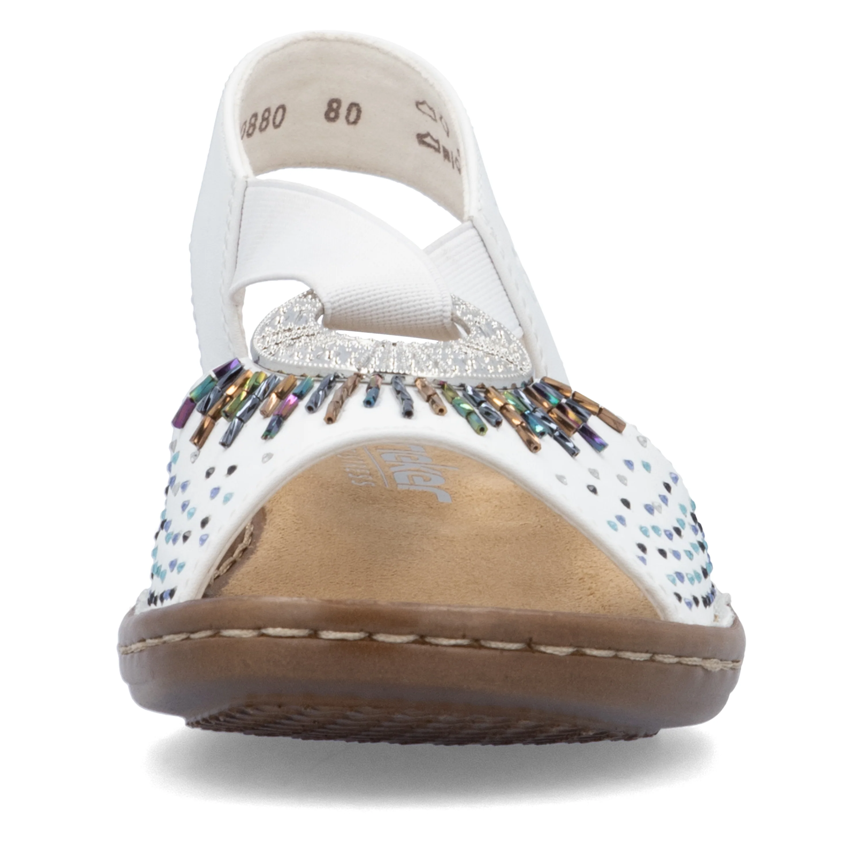 Rieker Women's Sandal - White | 60880-80 - Image 16