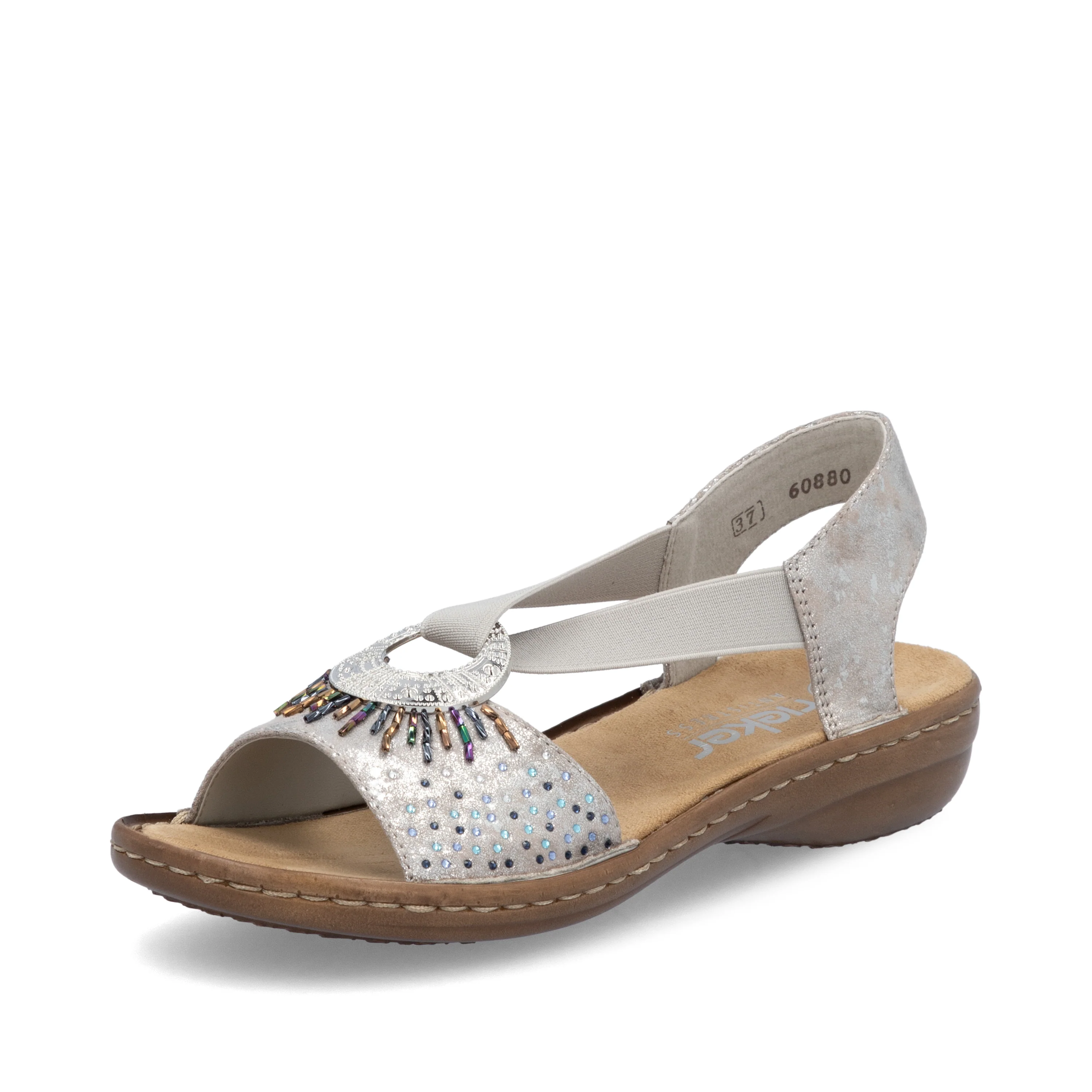 Rieker Women's Sandal - Metallic | 60880-90