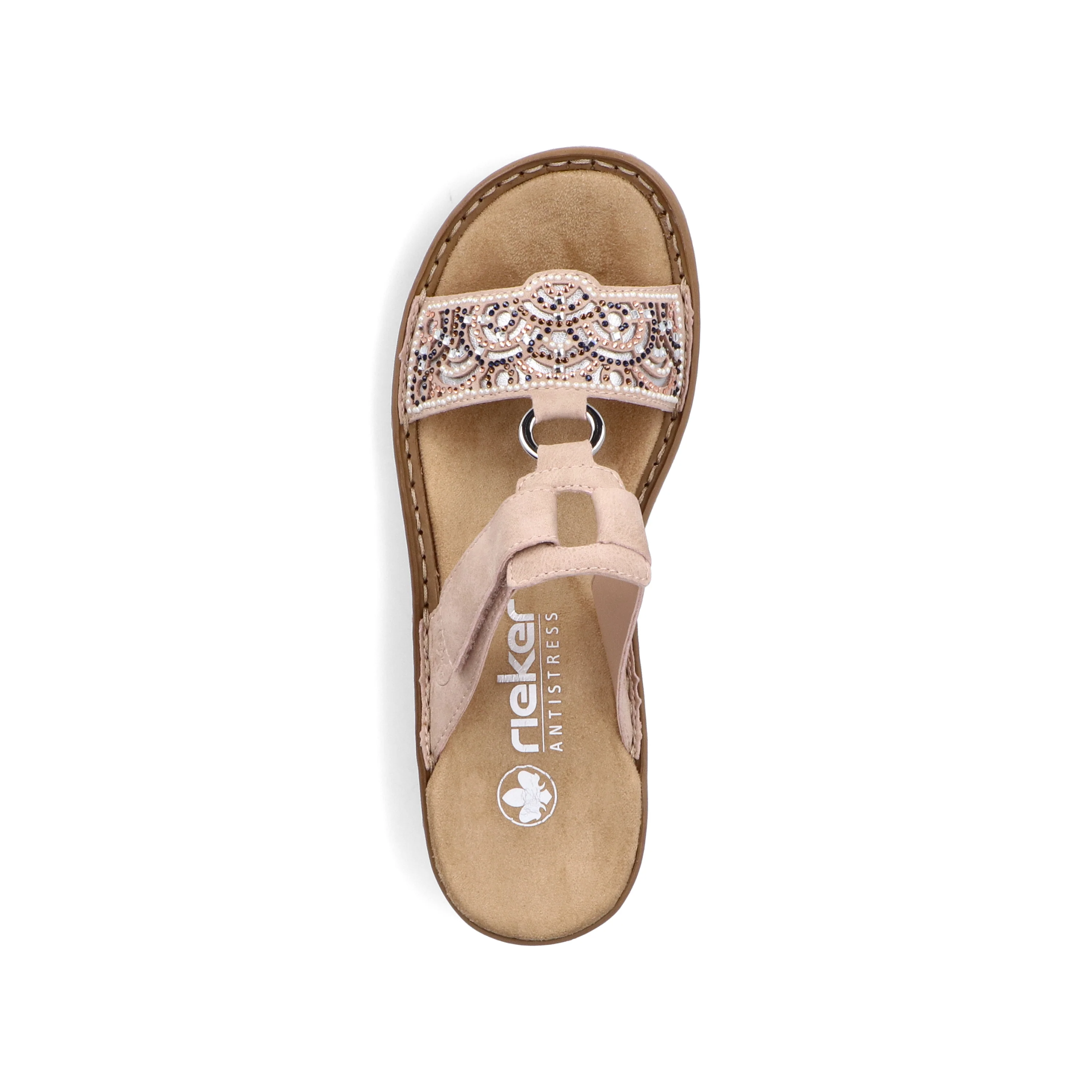 Rieker Women's Mule Sandal - Pink | 608K2-31 - Image 4