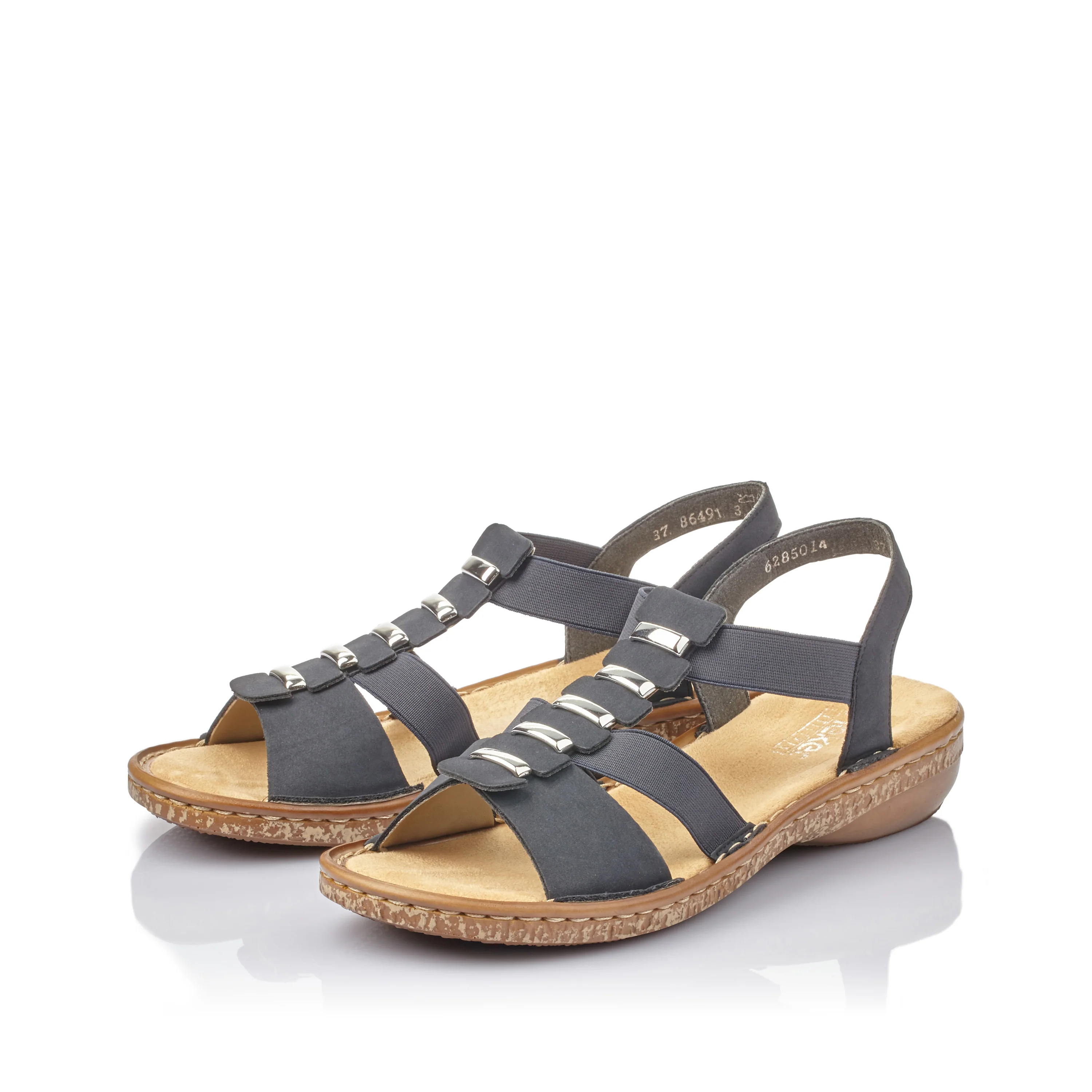 Rieker Women's Sandal - Blue | 62850-14 - Image 6