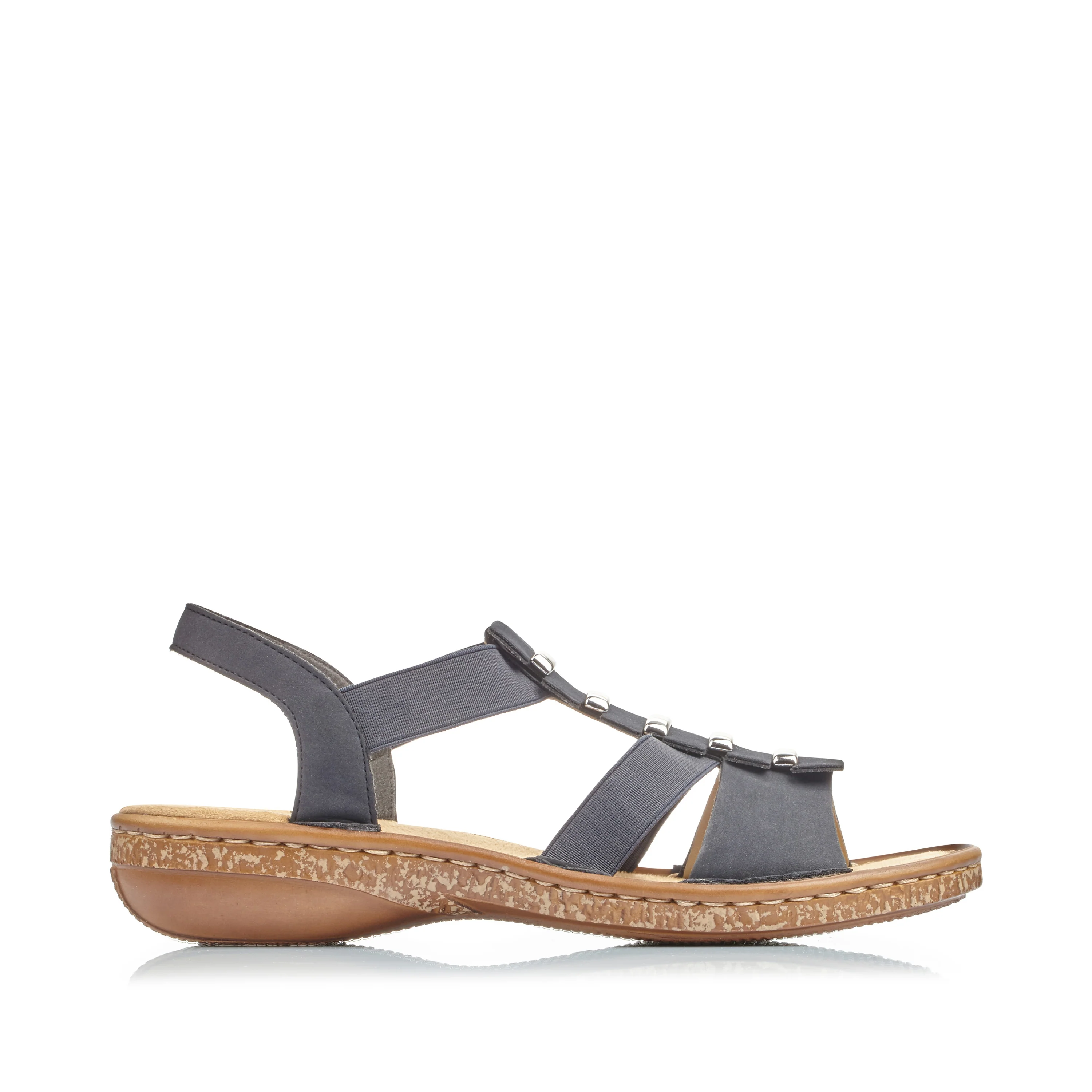 Rieker Women's Sandal - Blue | 62850-14 - Image 7
