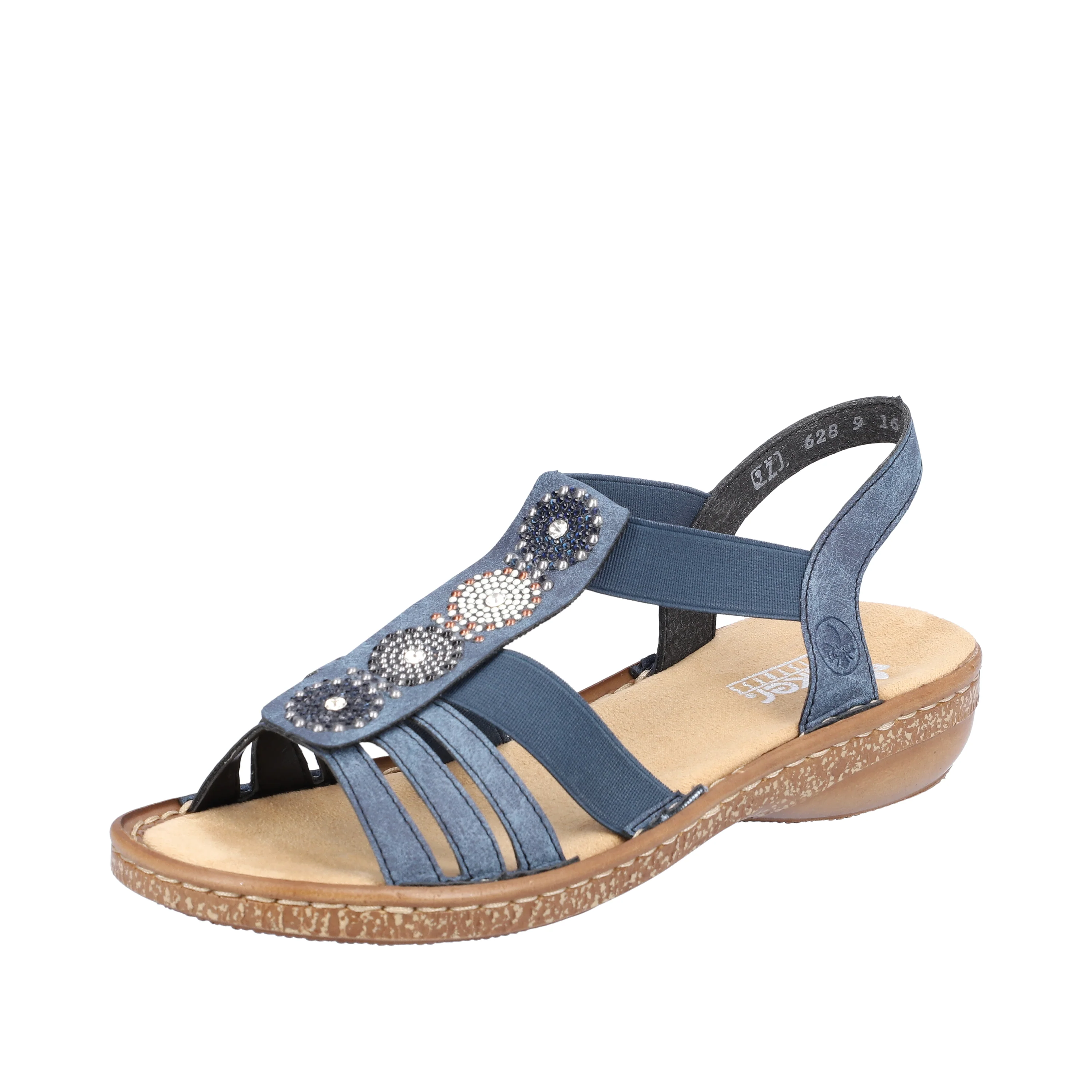 Rieker Women's Sandal - Blue | 628G9-16