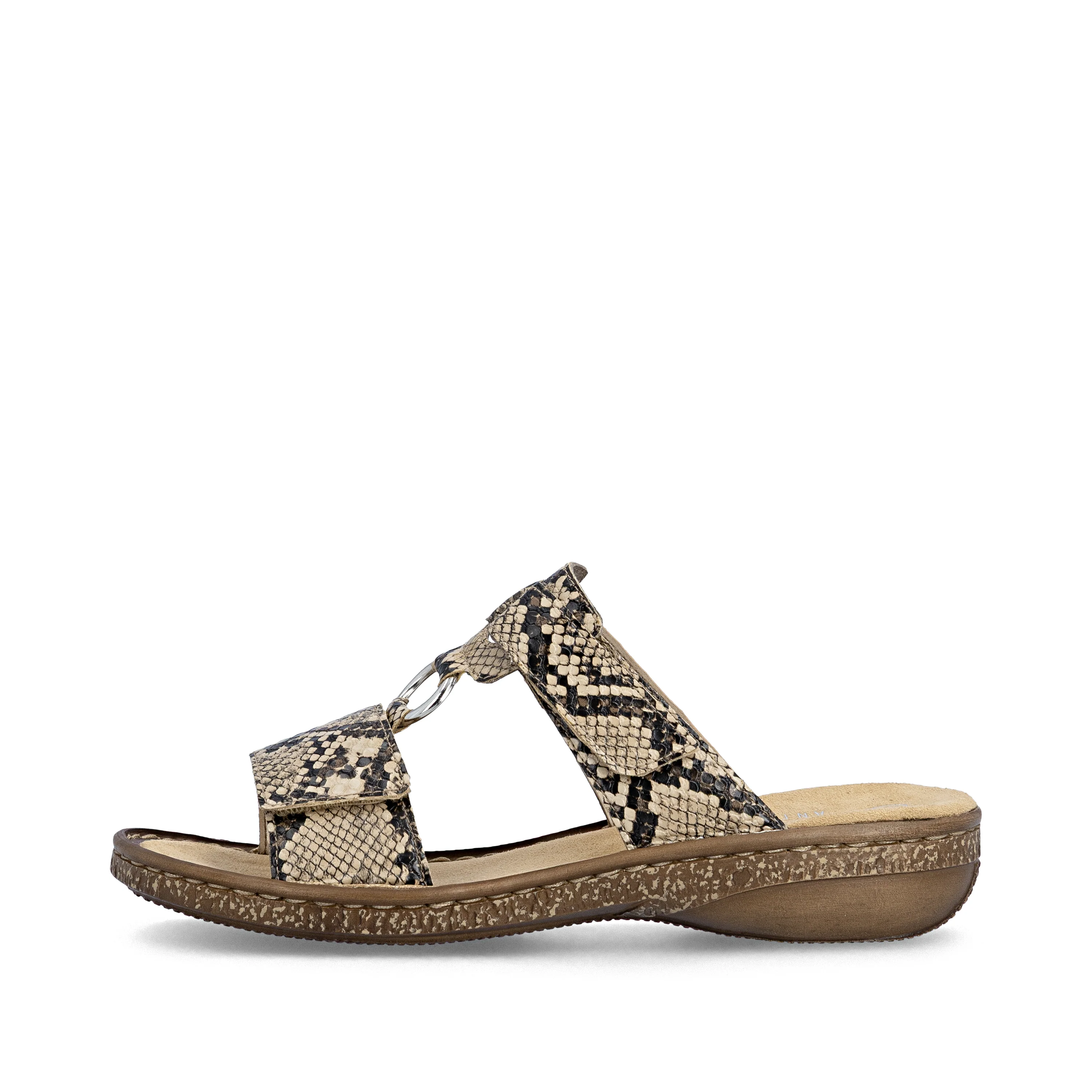Rieker Women's Mule Sandal - Beige | 628P9-20 - Image 10