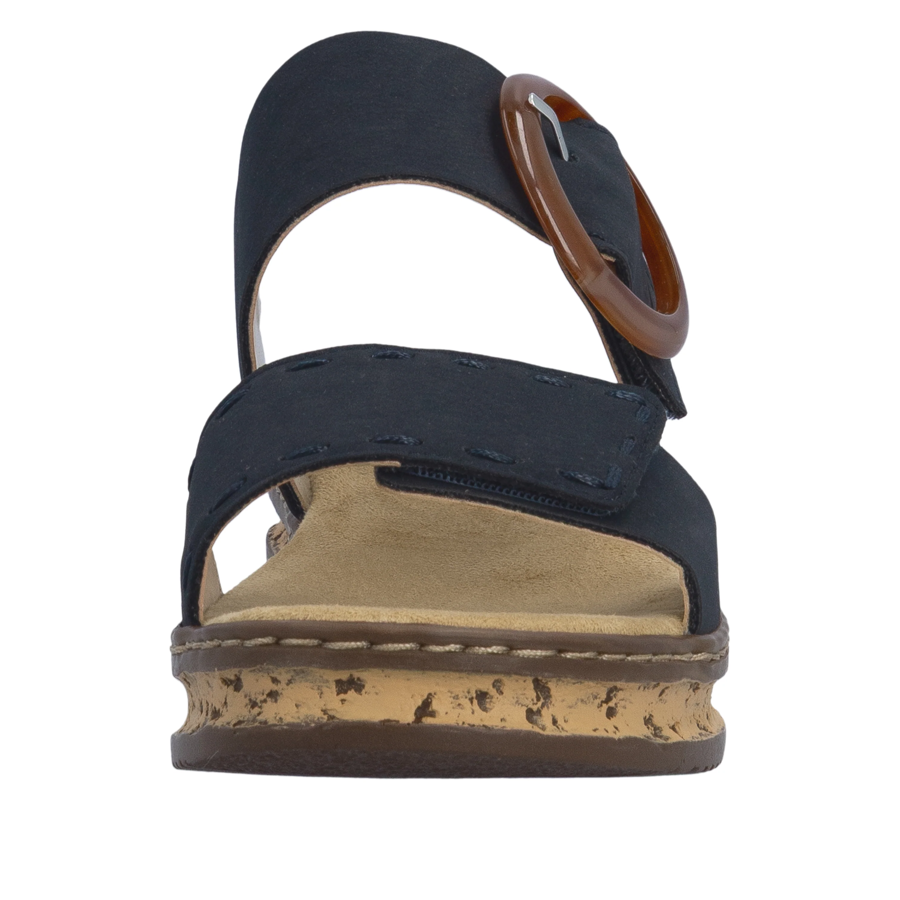 Rieker Women's Wedge Sandal - Blue | 62950-14 - Image 11