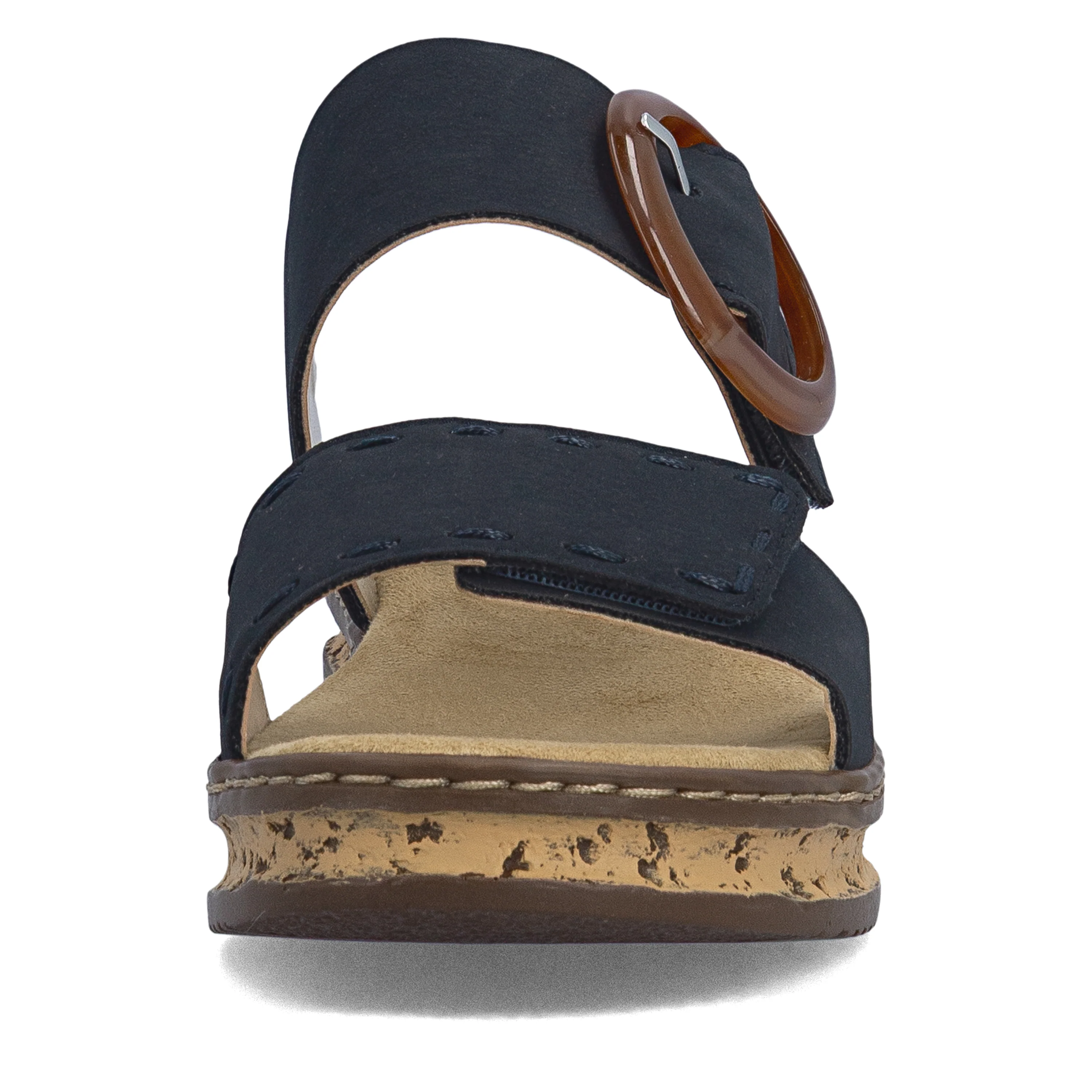 Rieker Women's Wedge Sandal - Blue | 62950-14 - Image 12