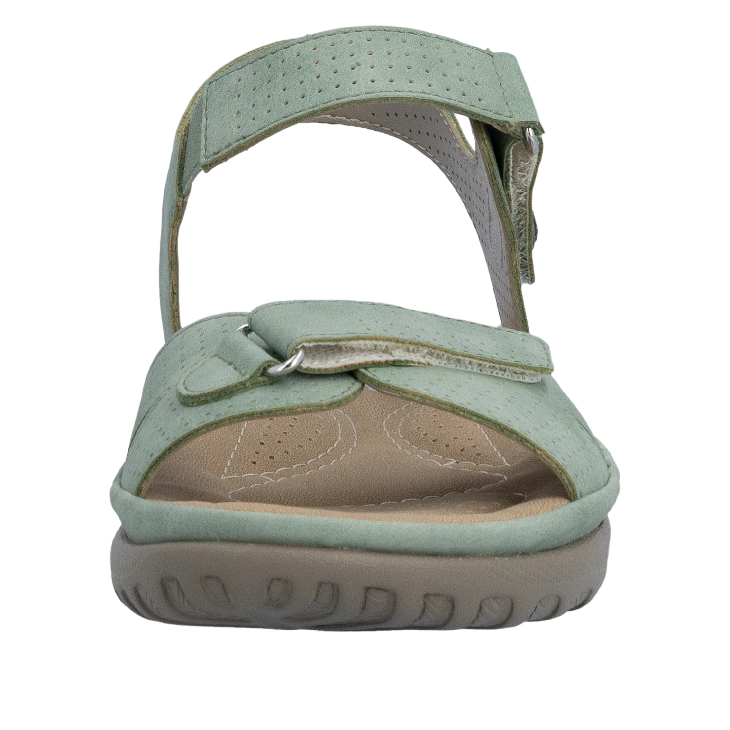 Rieker Women's Walking Sandal - Green | 64858-52 - Image 11