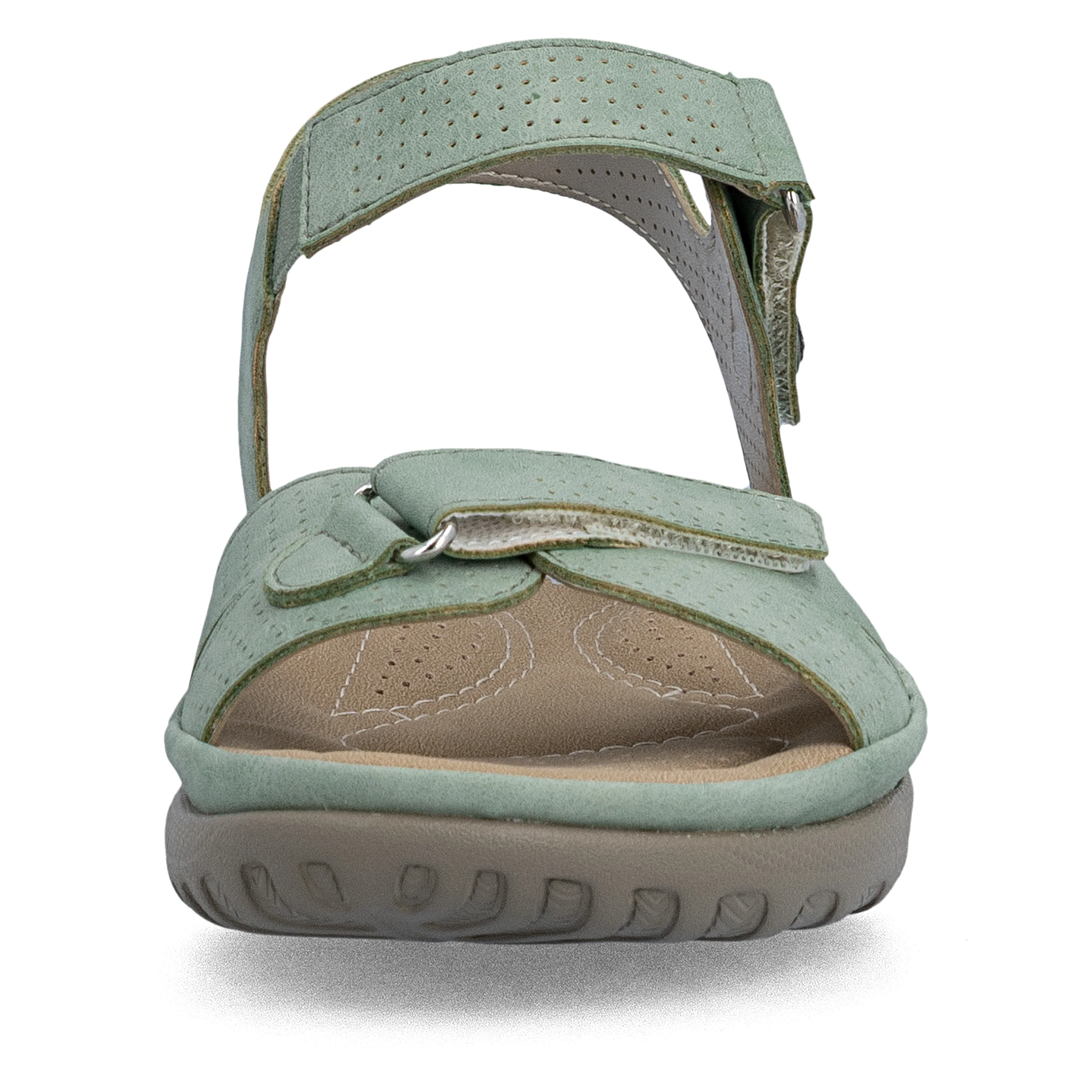 Rieker Women's Walking Sandal - Green | 64858-52 - Image 12