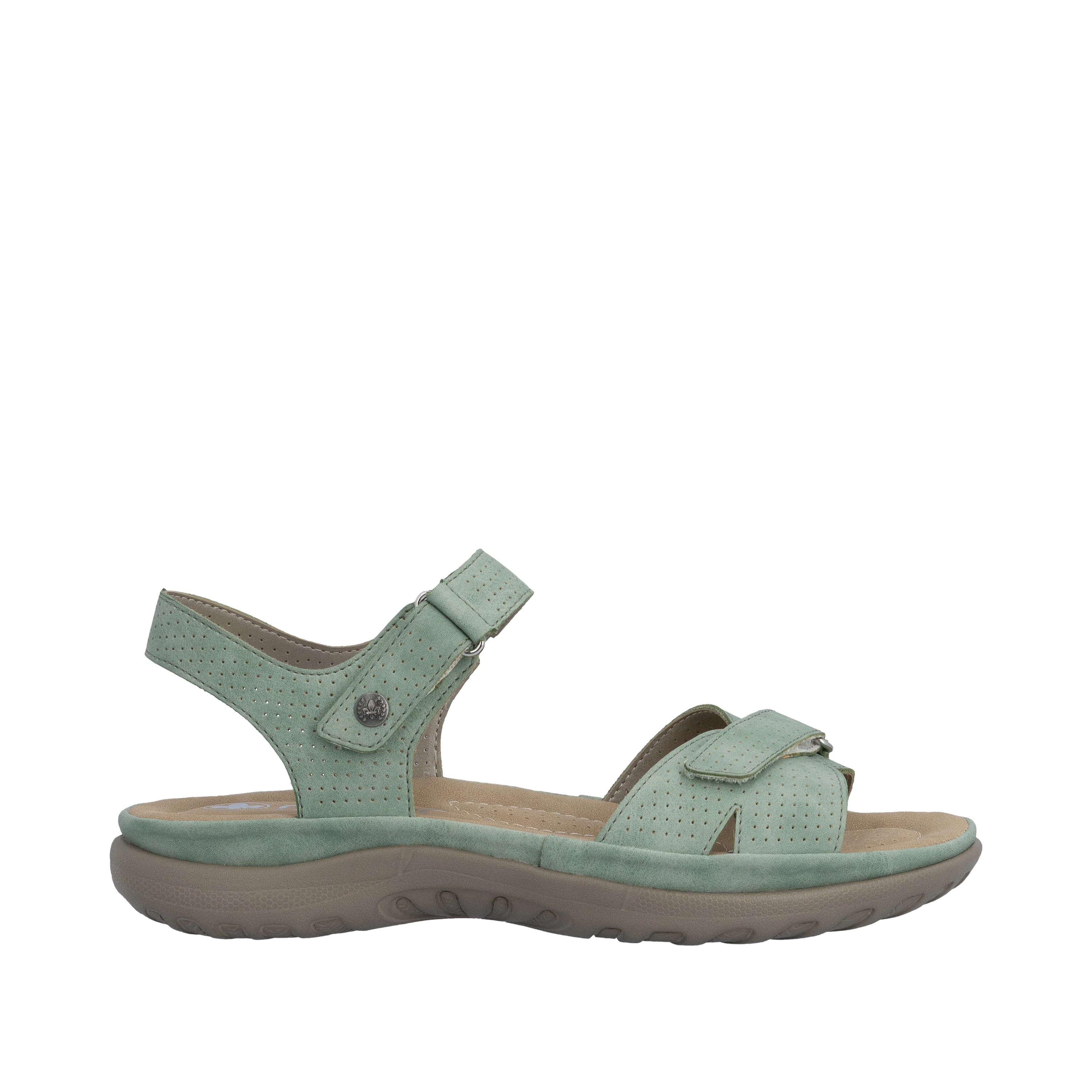 Rieker Women's Walking Sandal - Green | 64858-52 - Image 21