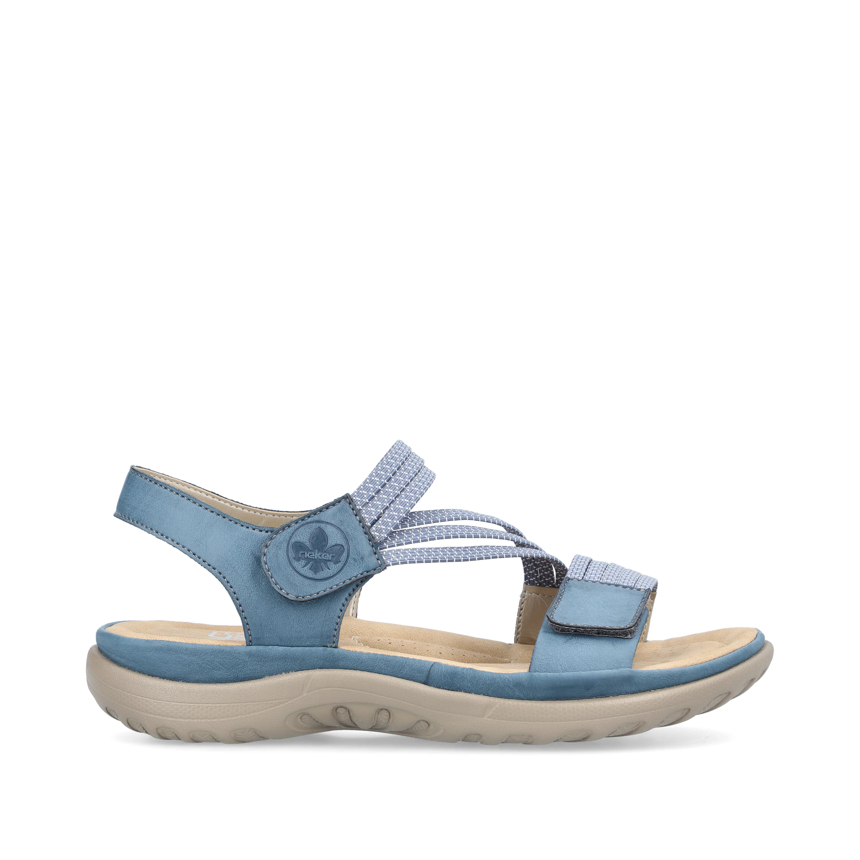 Rieker Women's Walking  Sandal - Blue | 64870-14 - Image 16