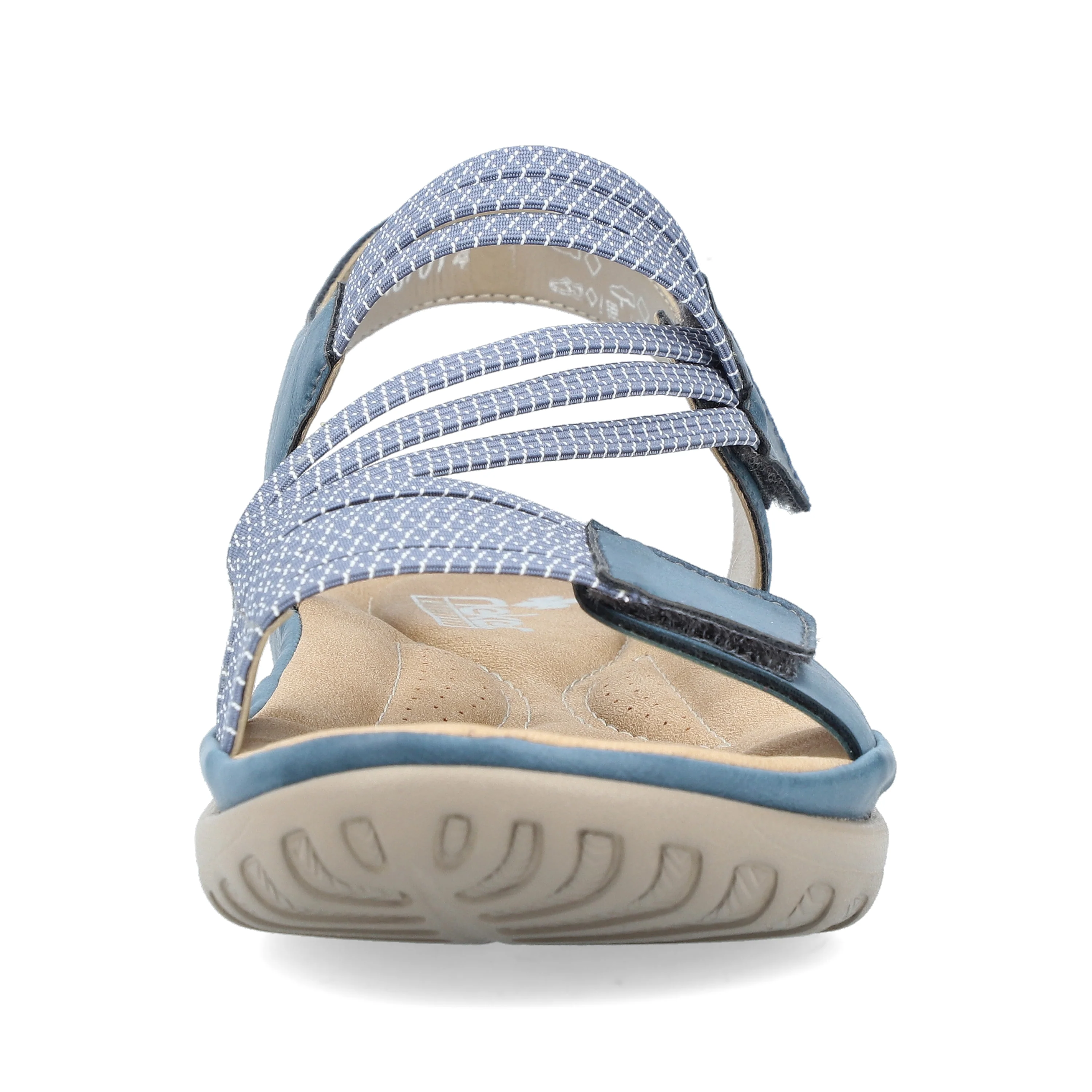 Rieker Women's Walking  Sandal - Blue | 64870-14 - Image 6