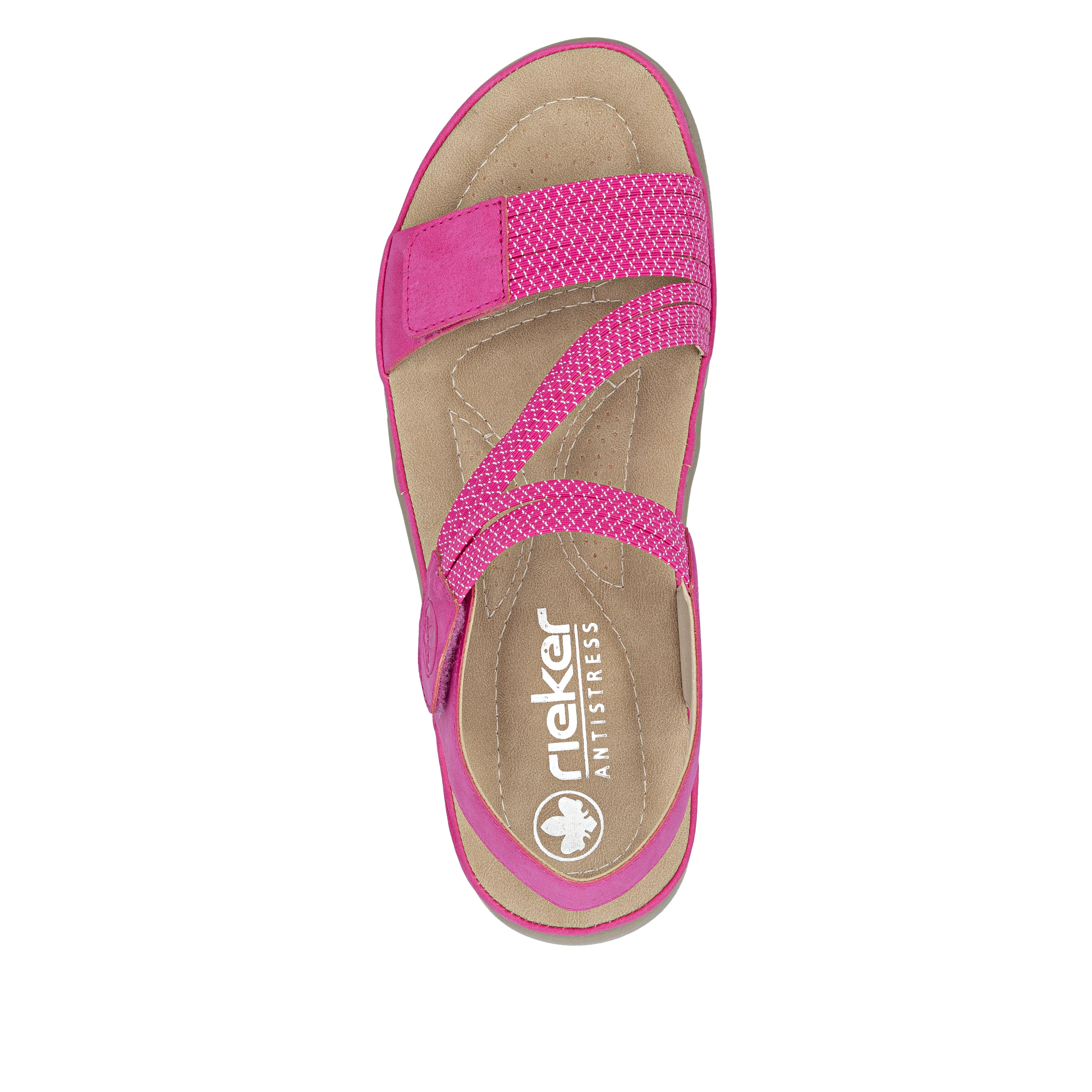 Rieker Women's Walking Sandal - Pink | 64870-31 - Image 8