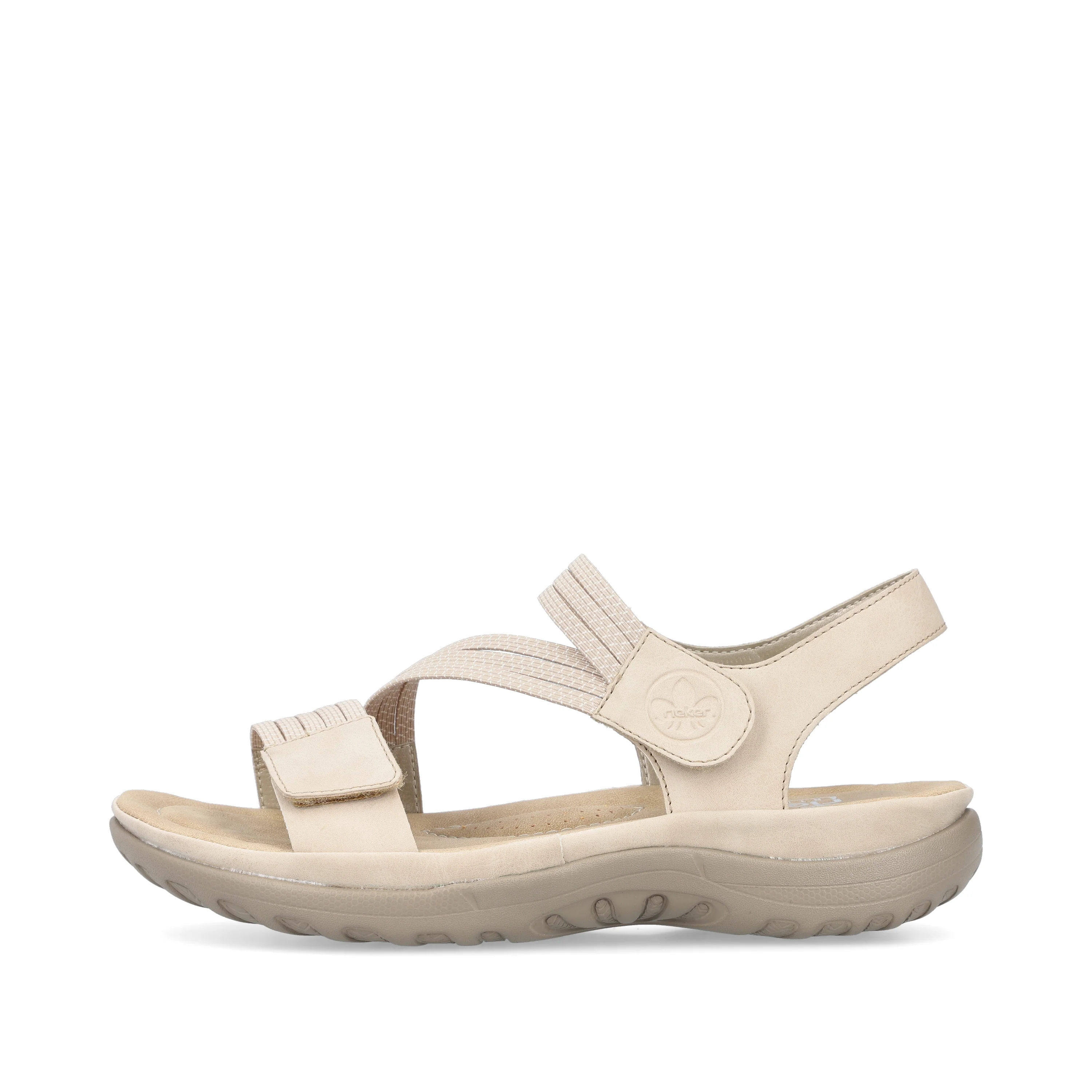 Rieker Women's Walking Sandal - Beige | 64870-62 - Image 5