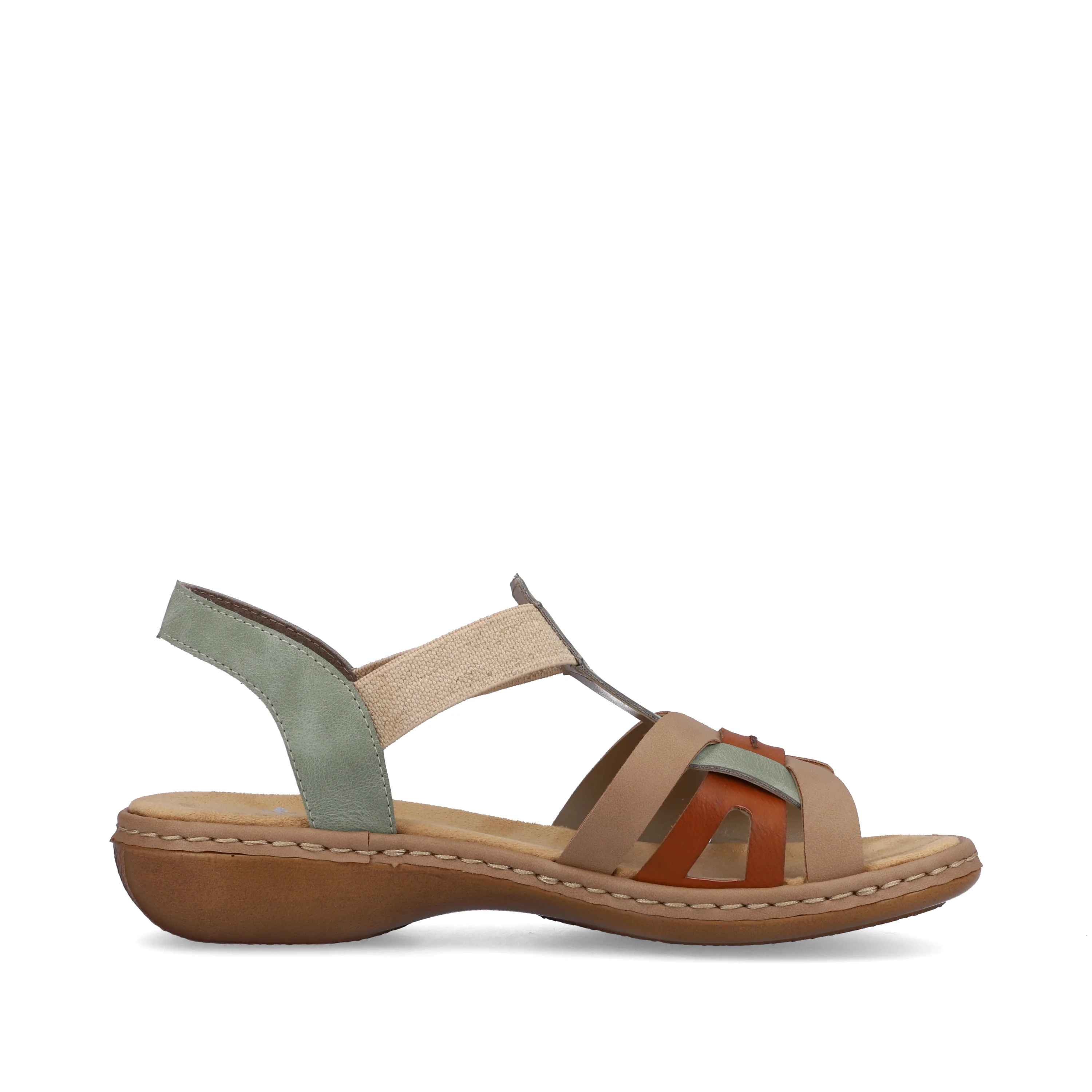 Rieker Women's Sandal - Green | 65918-52 - Image 3