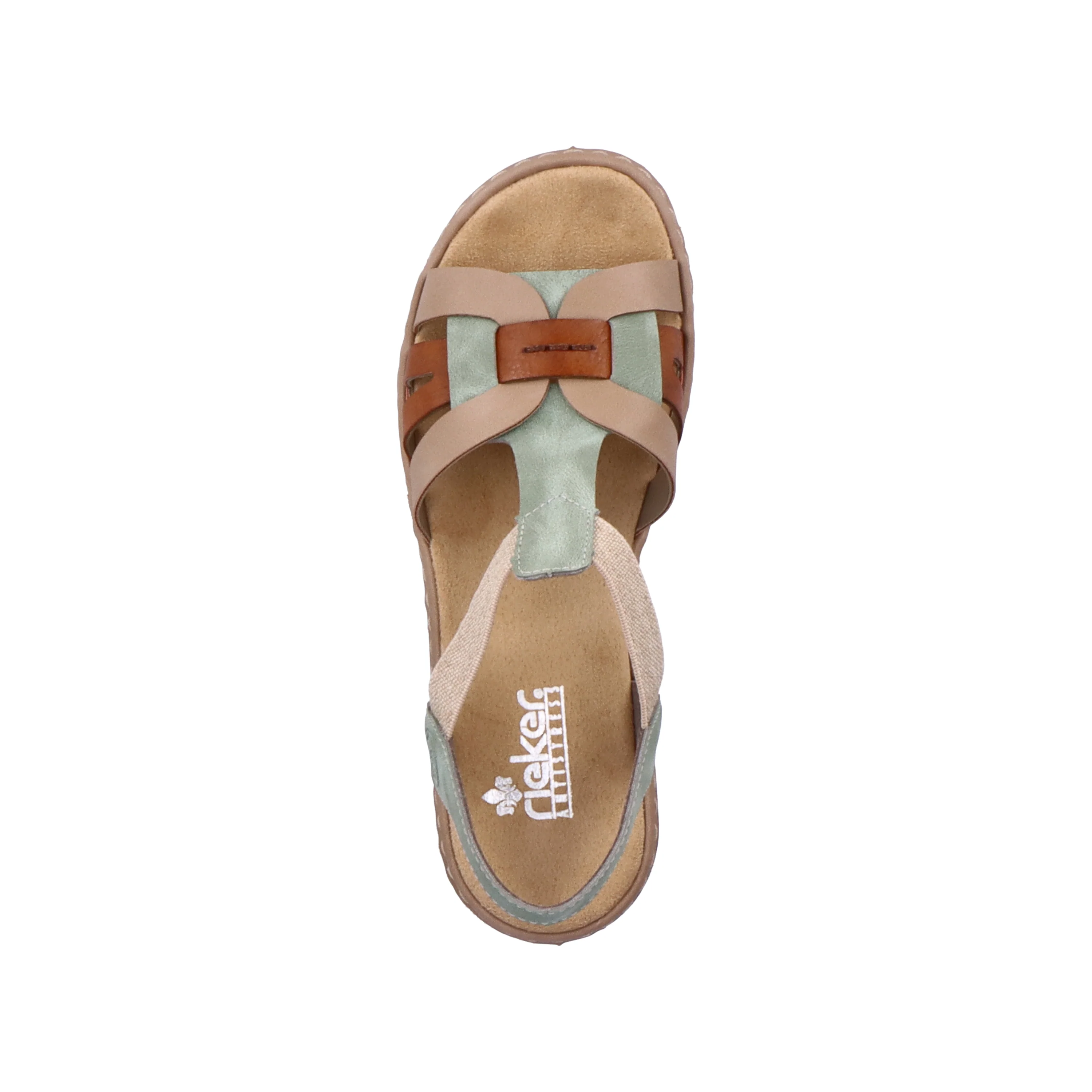 Rieker Women's Sandal - Green | 65918-52 - Image 5