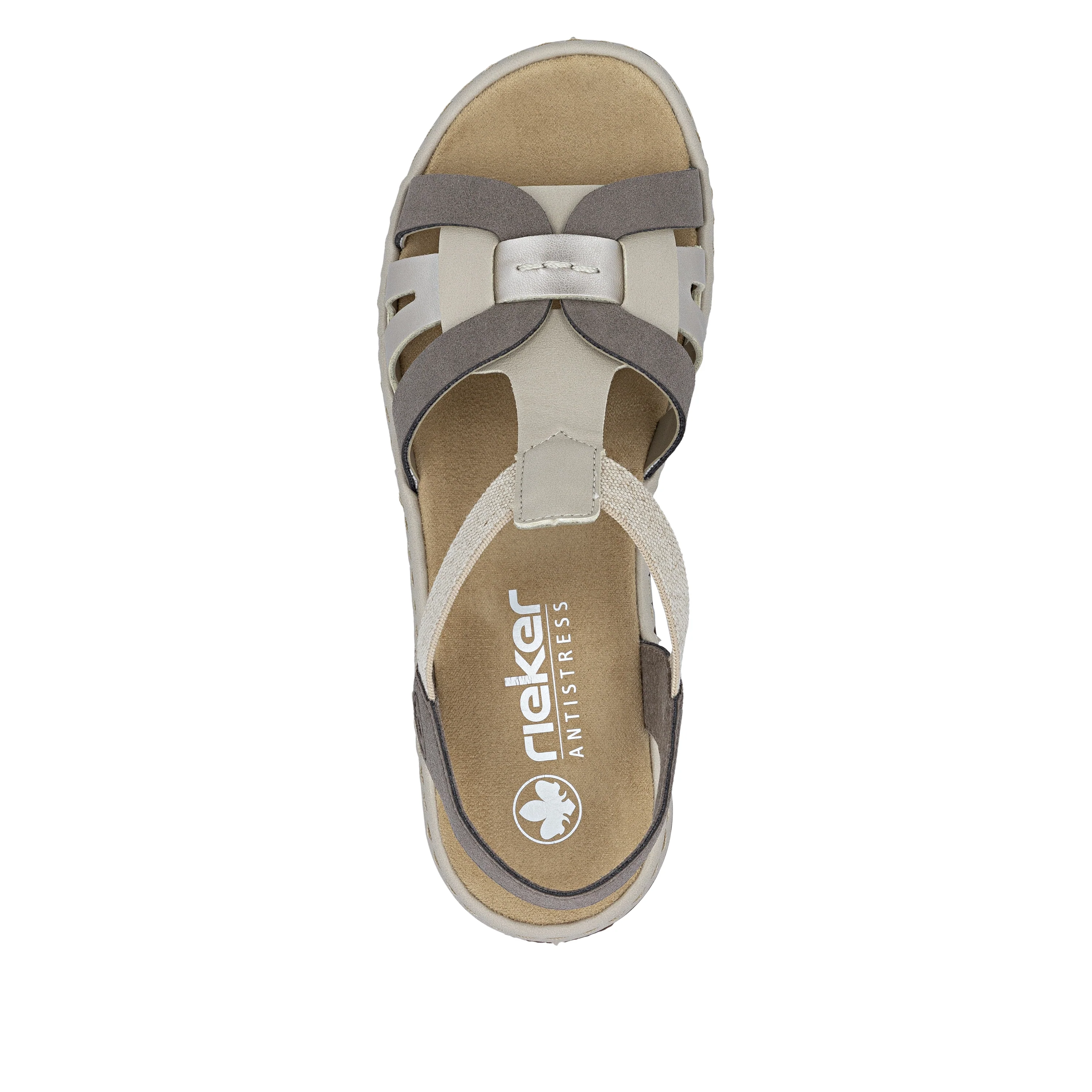 Rieker Women's Sandal - Beige | 65918-64 - Image 7