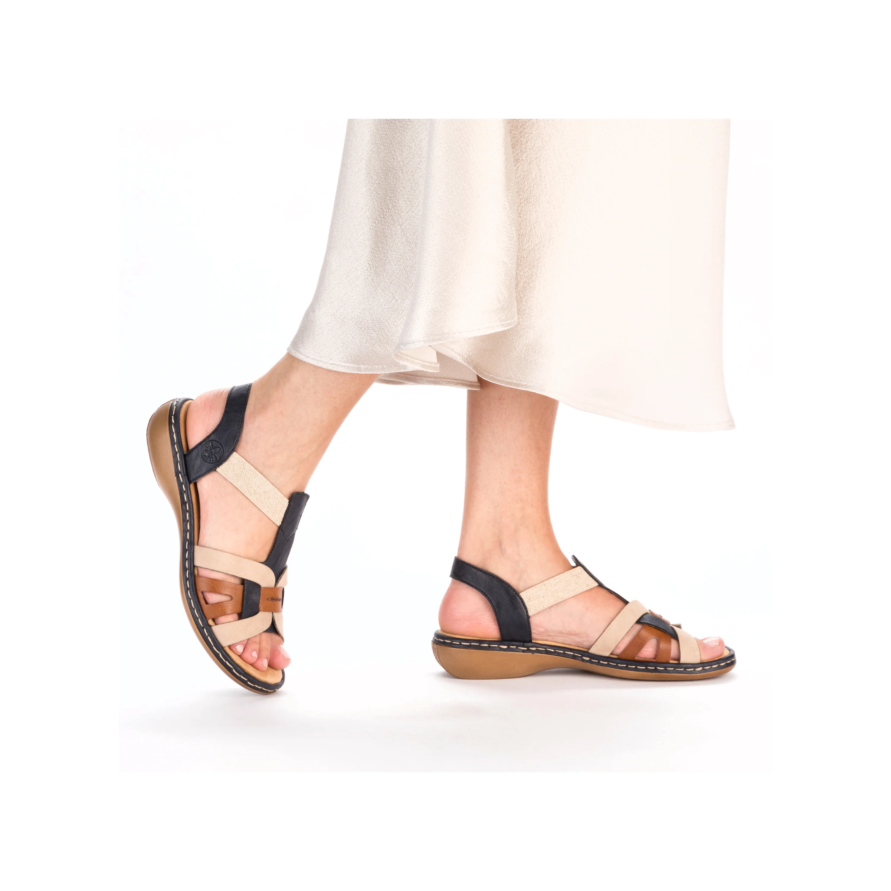 Rieker Women's Sandal - Blue | 65918-90 - Image 11