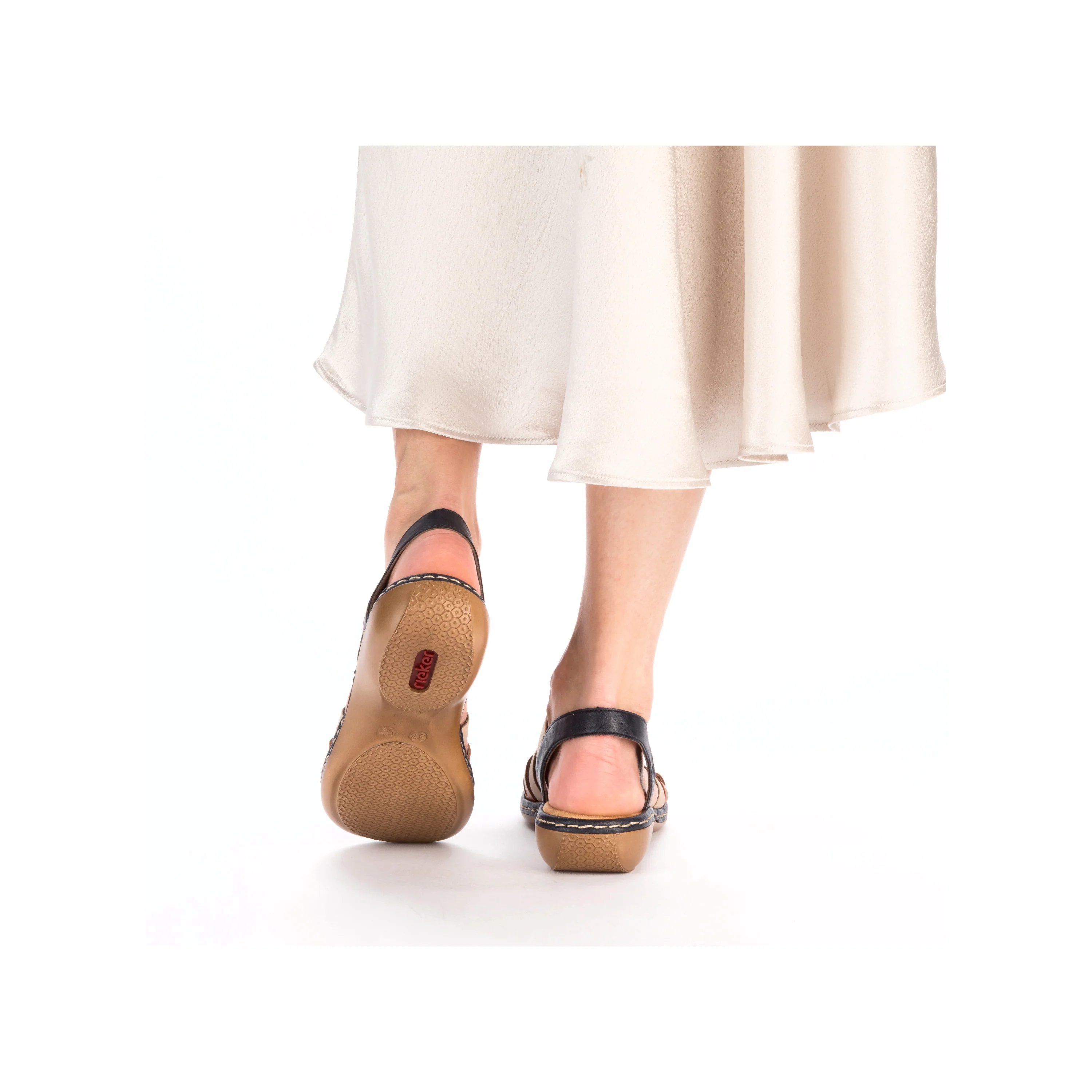 Rieker Women's Sandal - Blue | 65918-90 - Image 13