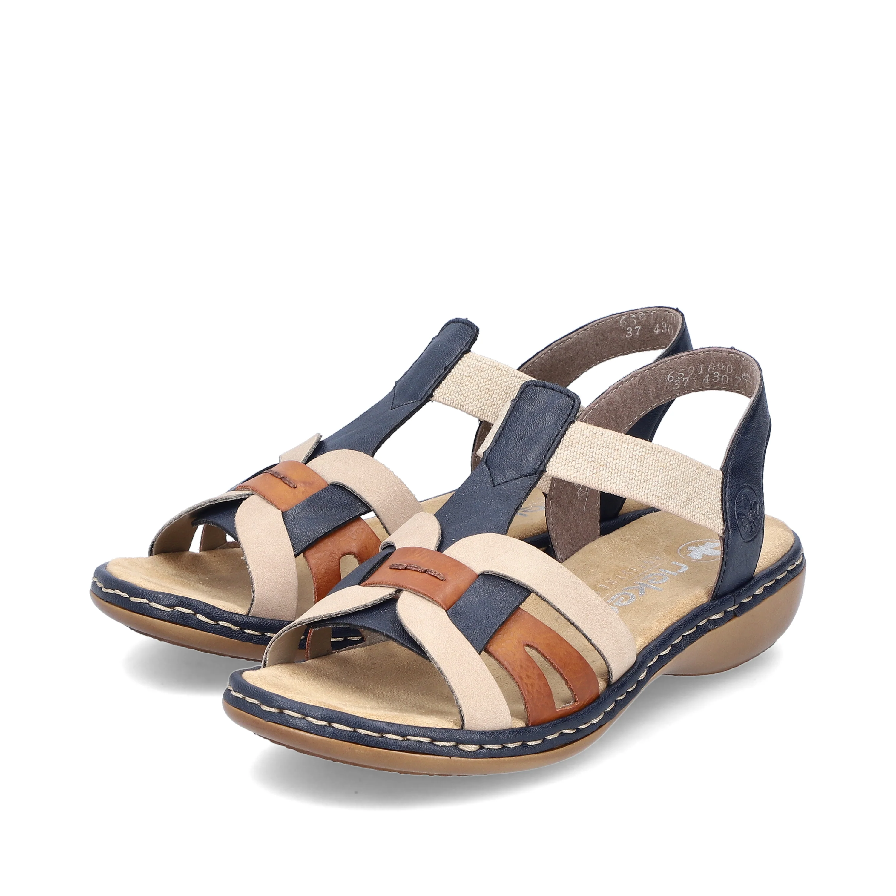 Rieker Women's Sandal - Blue | 65918-90 - Image 8
