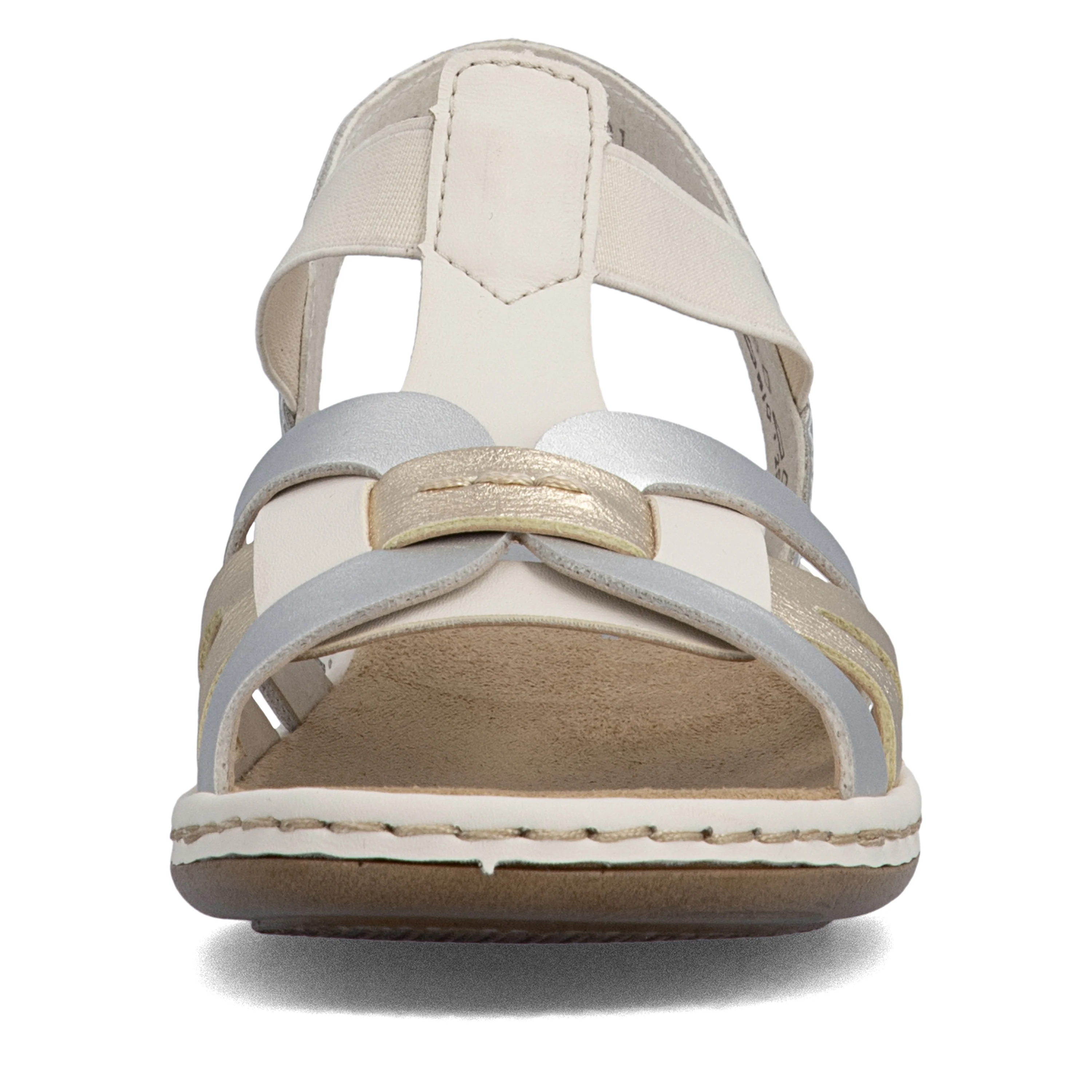 Rieker Women's Sandal - Metallic | 65918-91 - Image 12