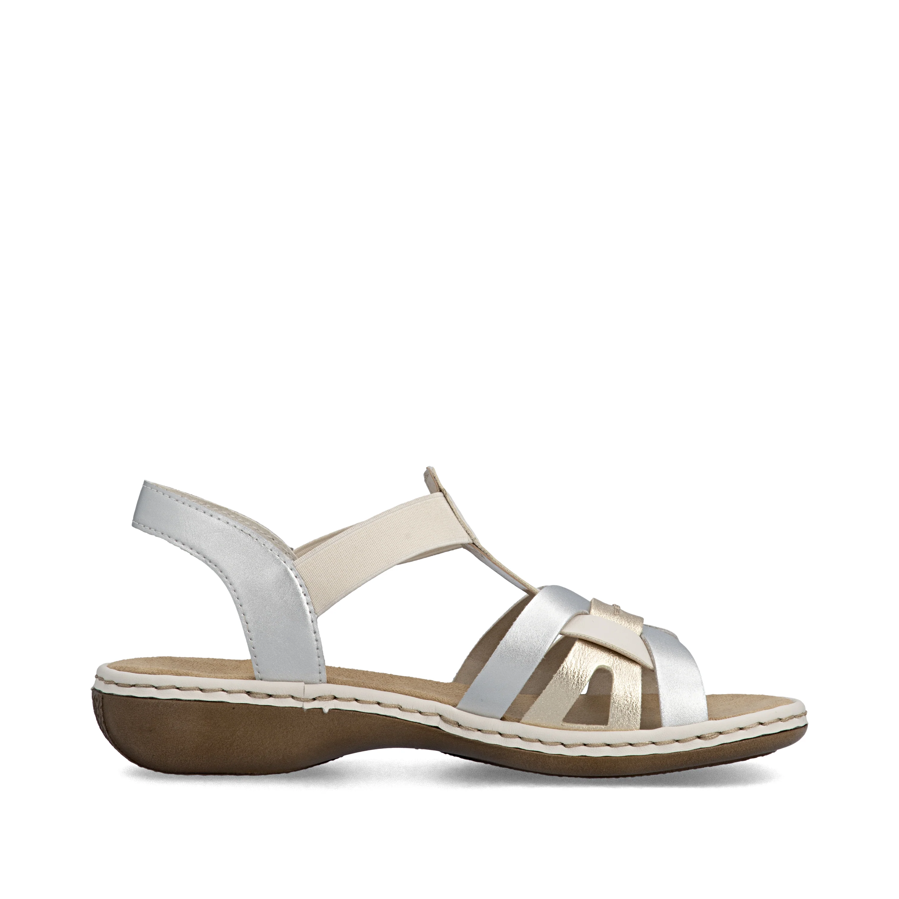 Rieker Women's Sandal - Metallic | 65918-91 - Image 4