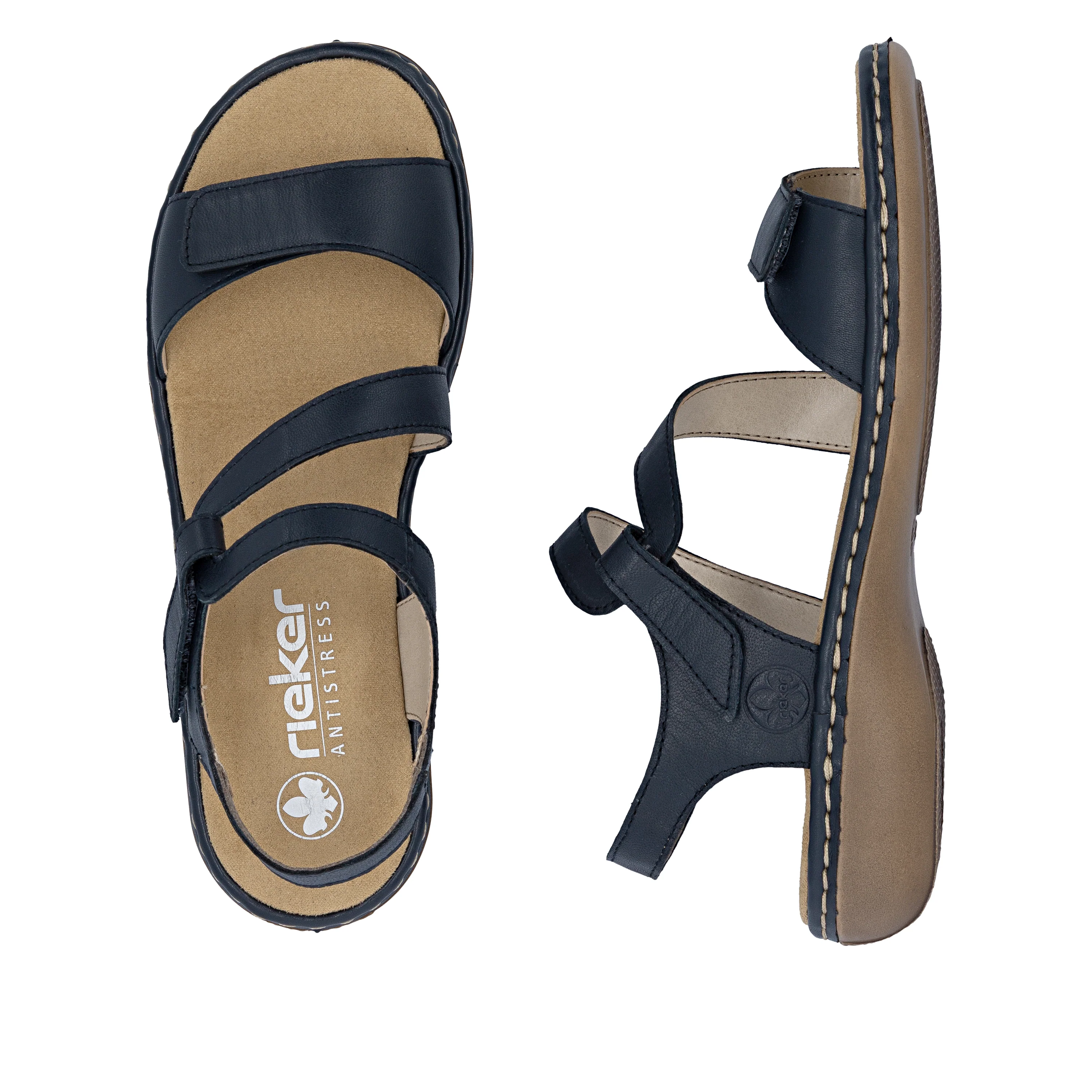 Rieker Women's Sandal - Blue | 659C7-16 - Image 17