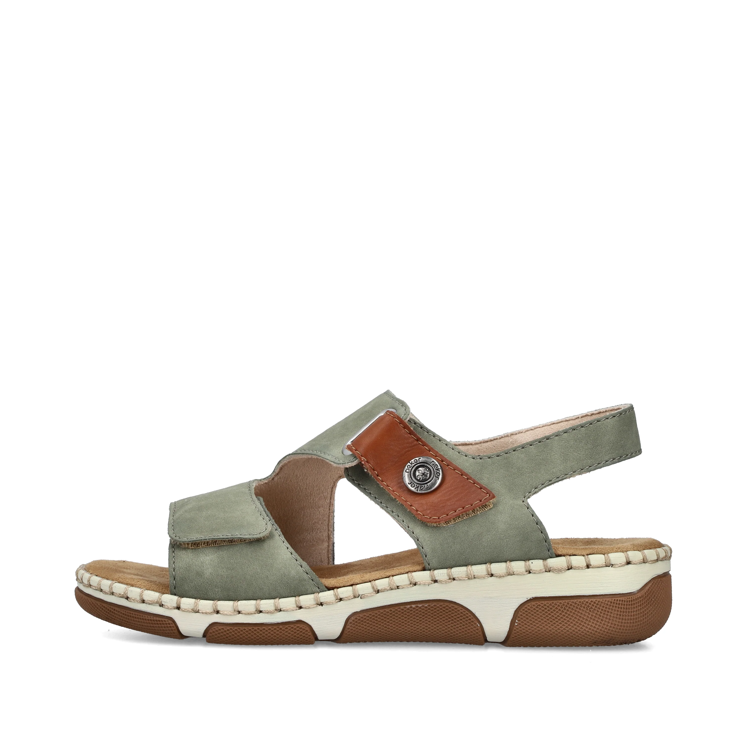 Rieker Women's Sandal - Green | 66280-52 - Image 10