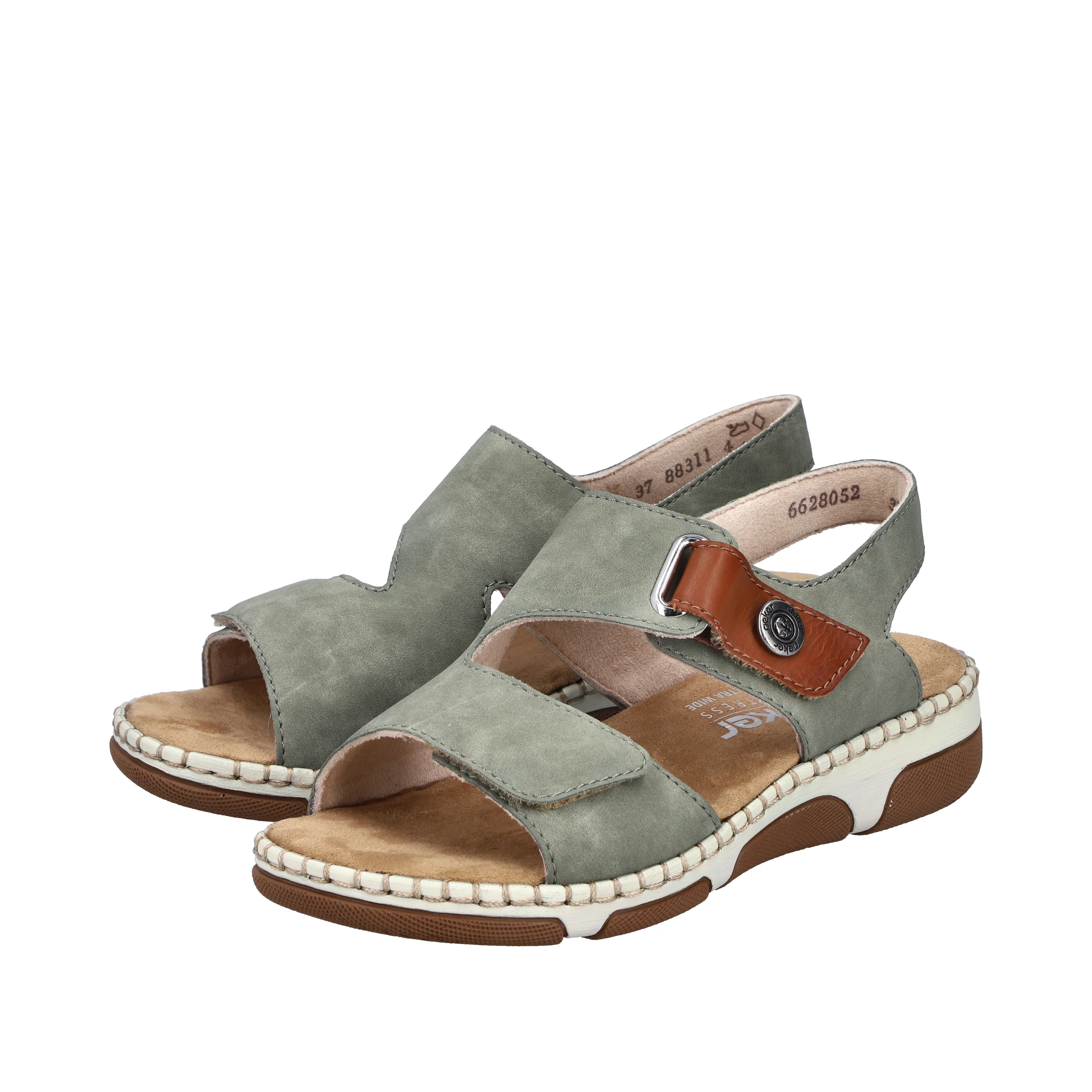 Rieker Women's Sandal - Green | 66280-52 - Image 15